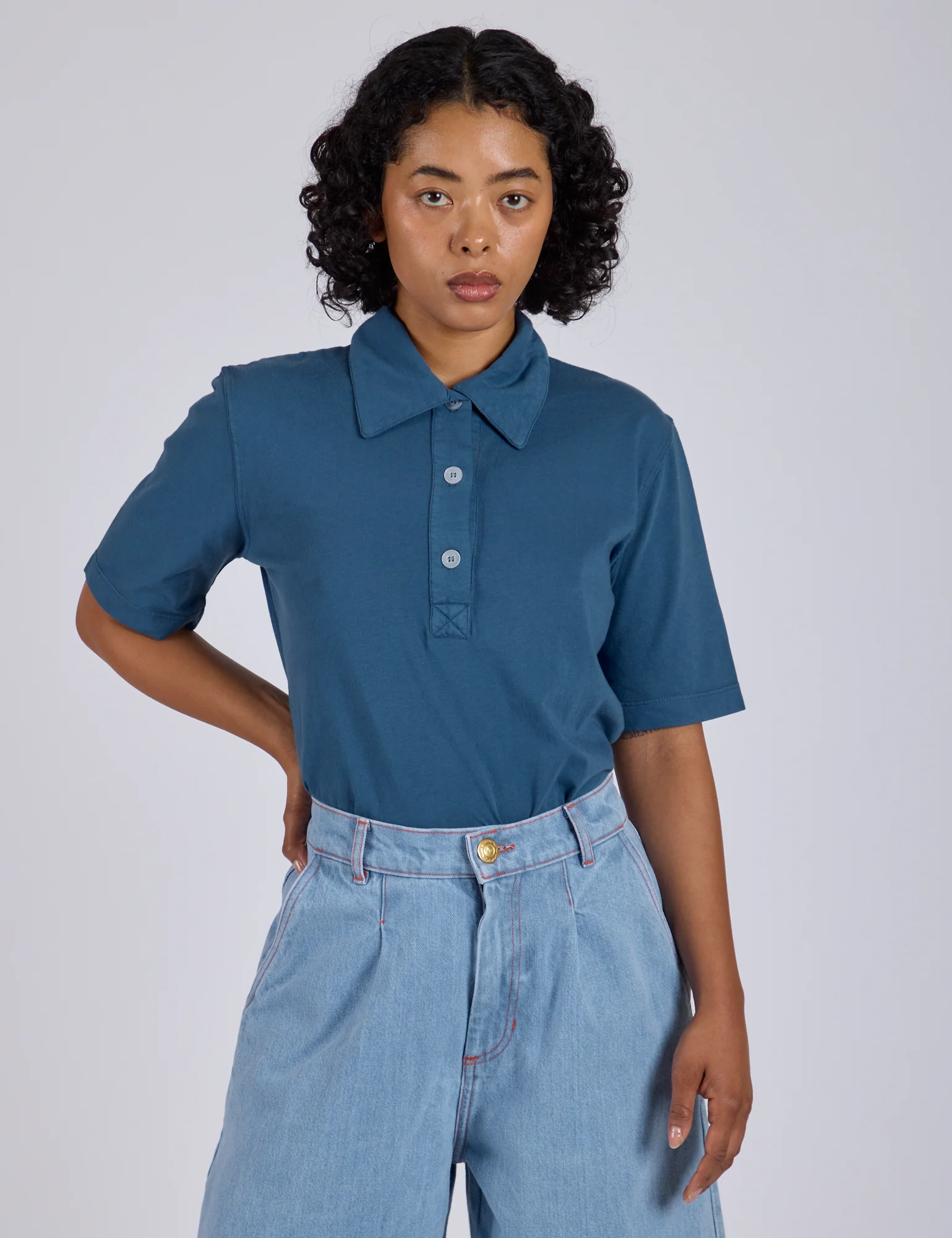Classic Polo - French Blue - Image 4