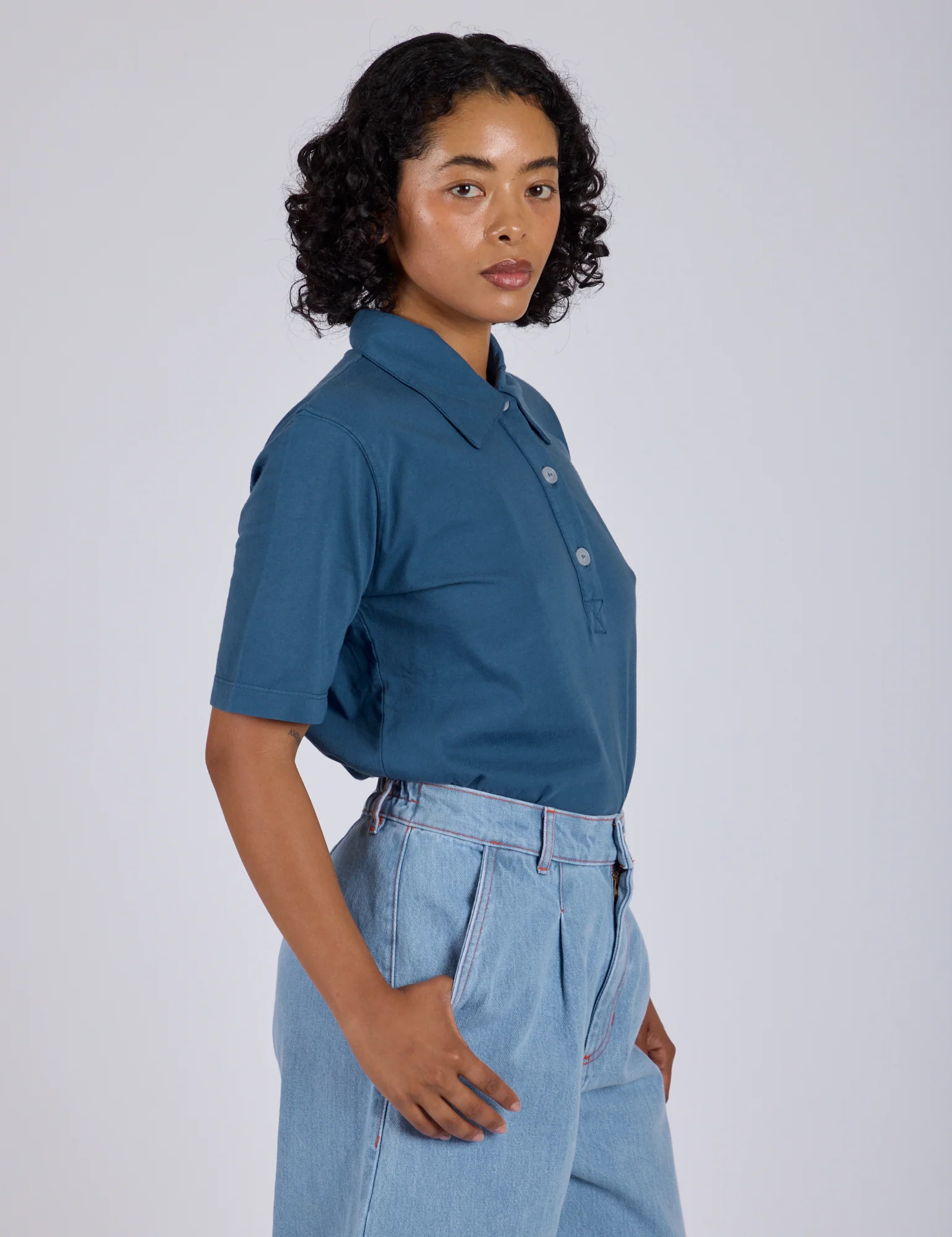 Classic Polo - French Blue - Image 5