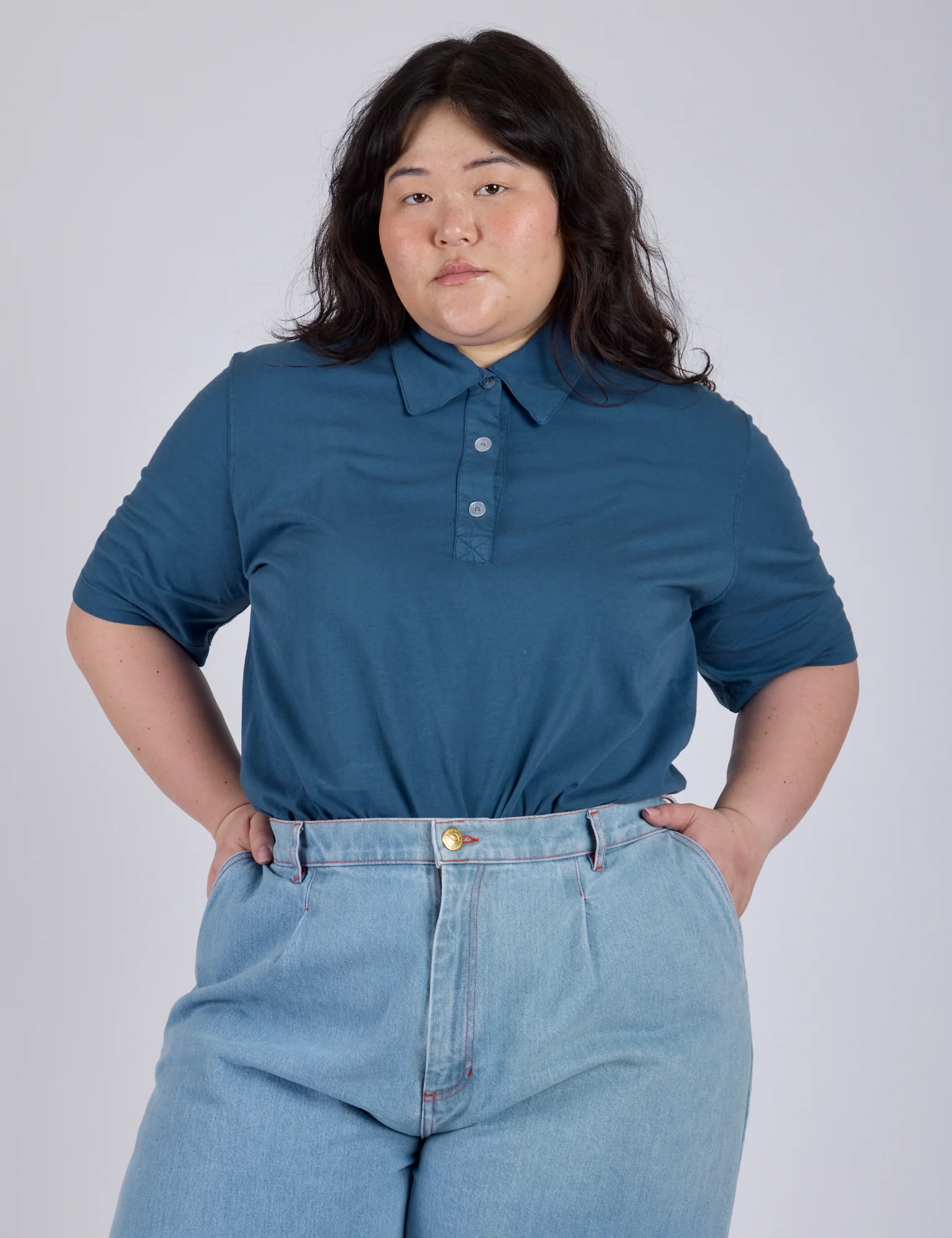 Classic Polo - French Blue - Image 8