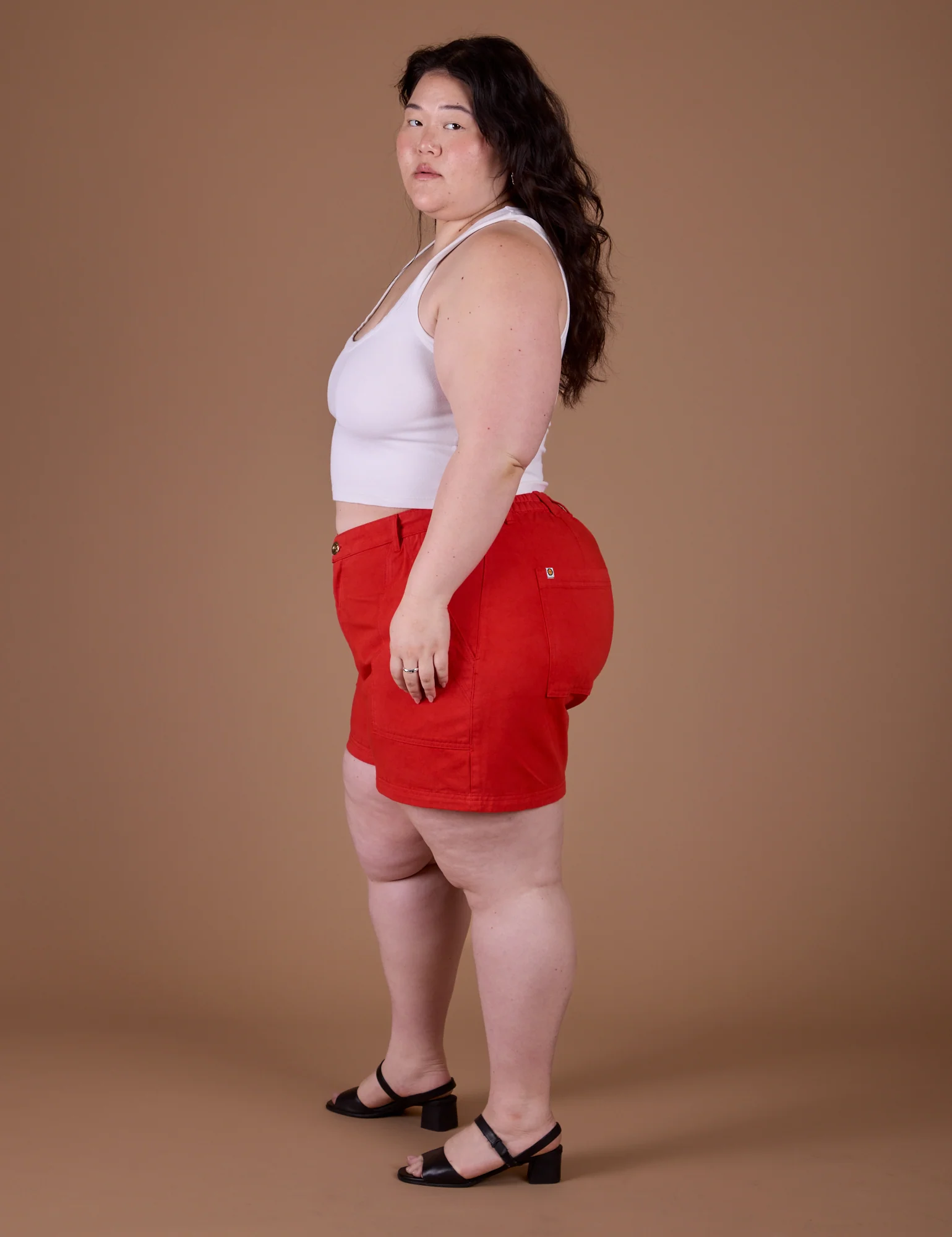Classic Work Shorts - Mustang Red - Image 4