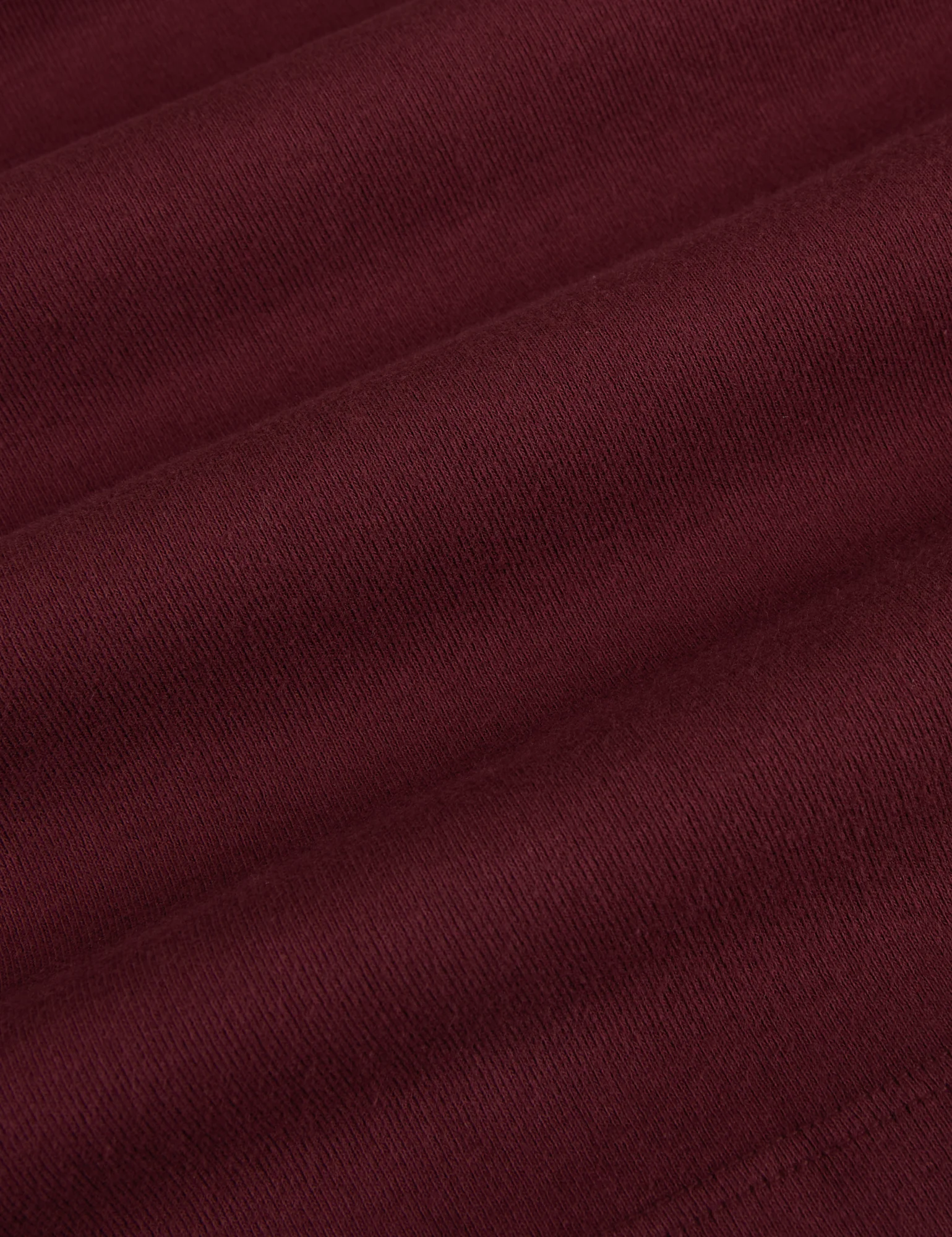 Cropped Baby Tee - Red Wine - Image 2