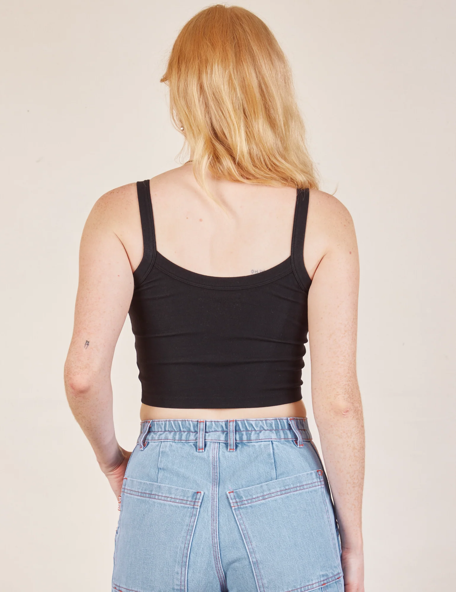 Cropped Cami - Basic Black *FINAL SALE* - Image 21