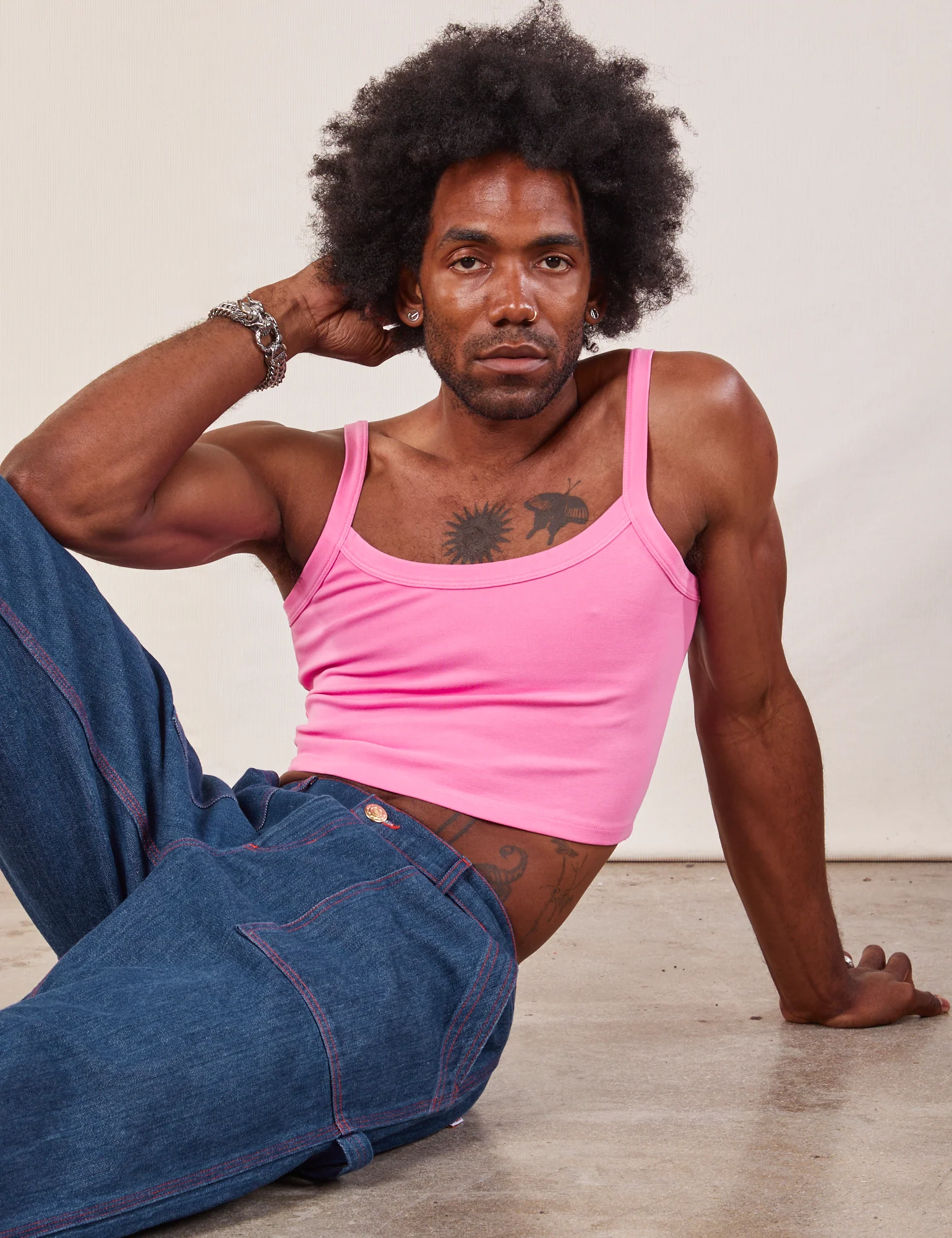 Cropped Cami - Bubblegum Pink *FINAL SALE* - Image 16