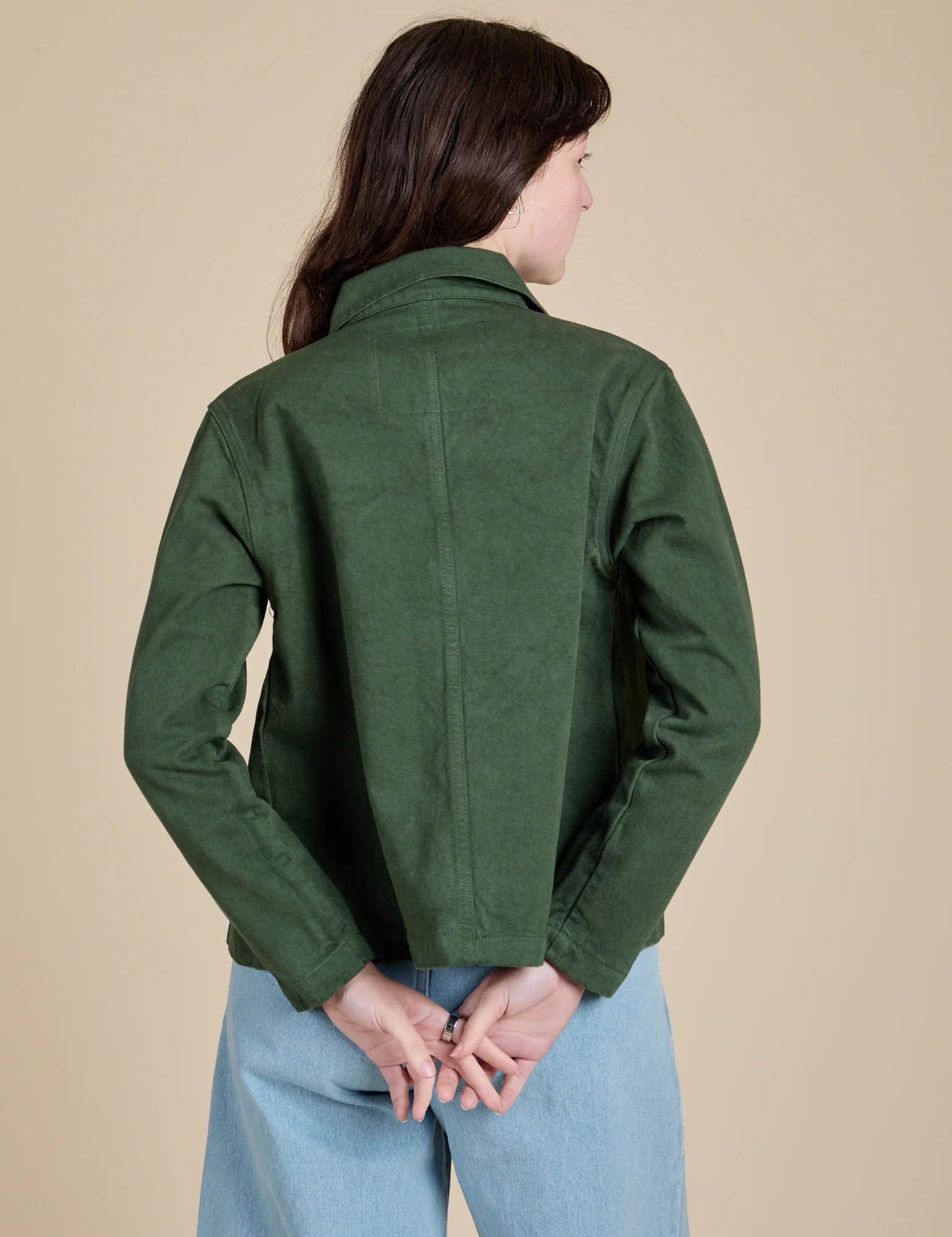 Denim Work Jacket - Swamp Green *FINAL SALE* - Image 7