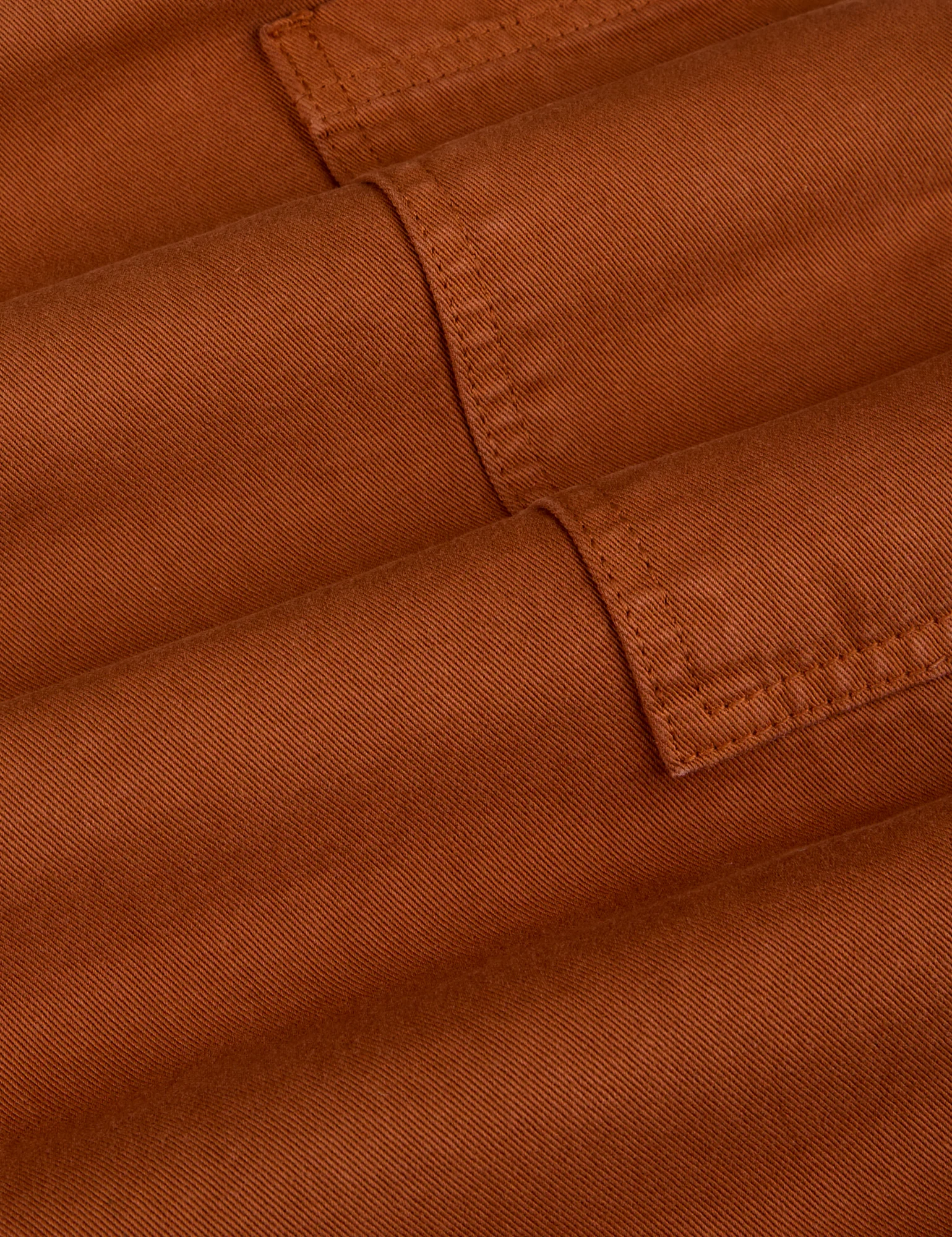 Drop Pocket Cargo Pants - Burnt Terracotta - Image 2
