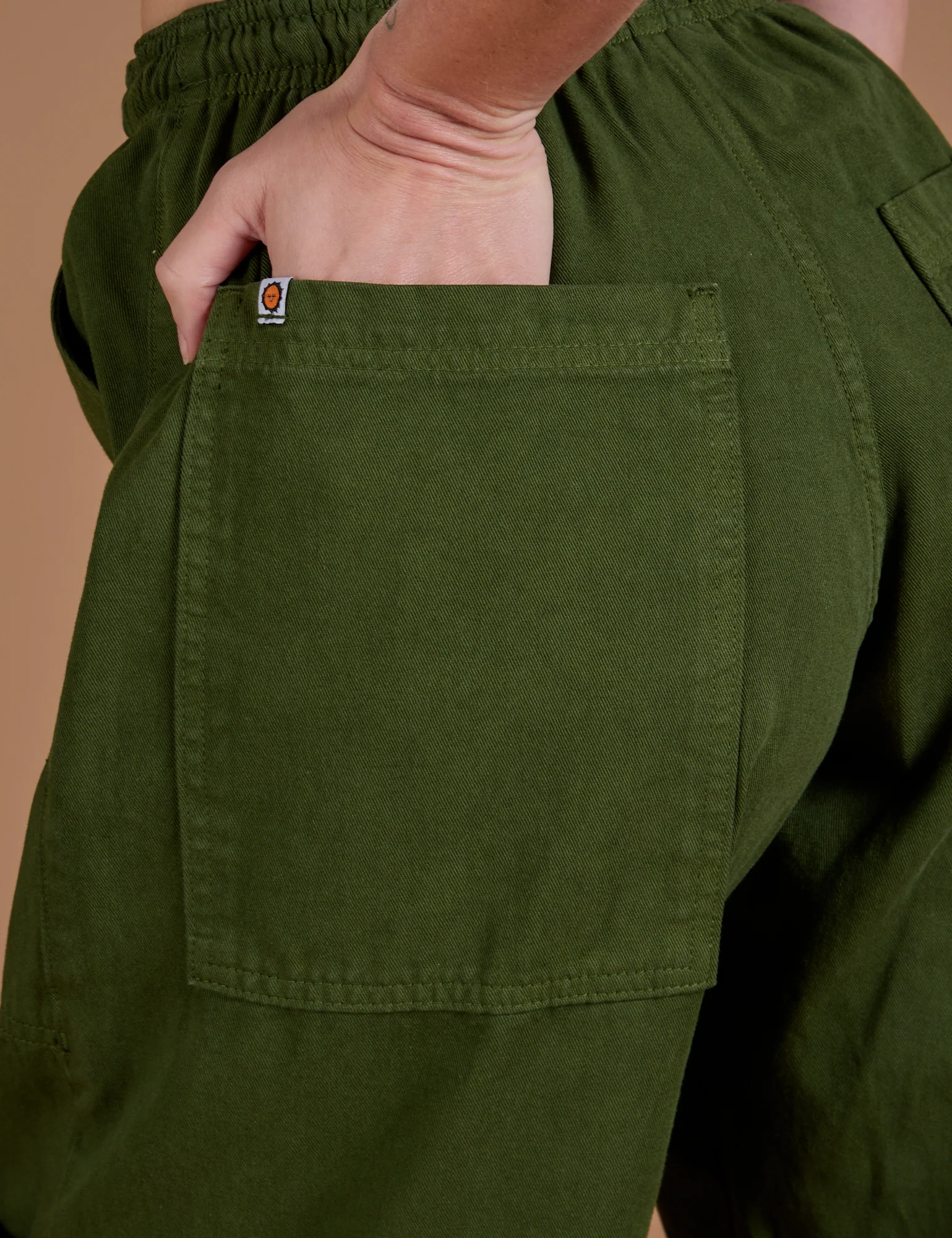 Drop Pocket Cargo Pants - Evergreen - Image 10