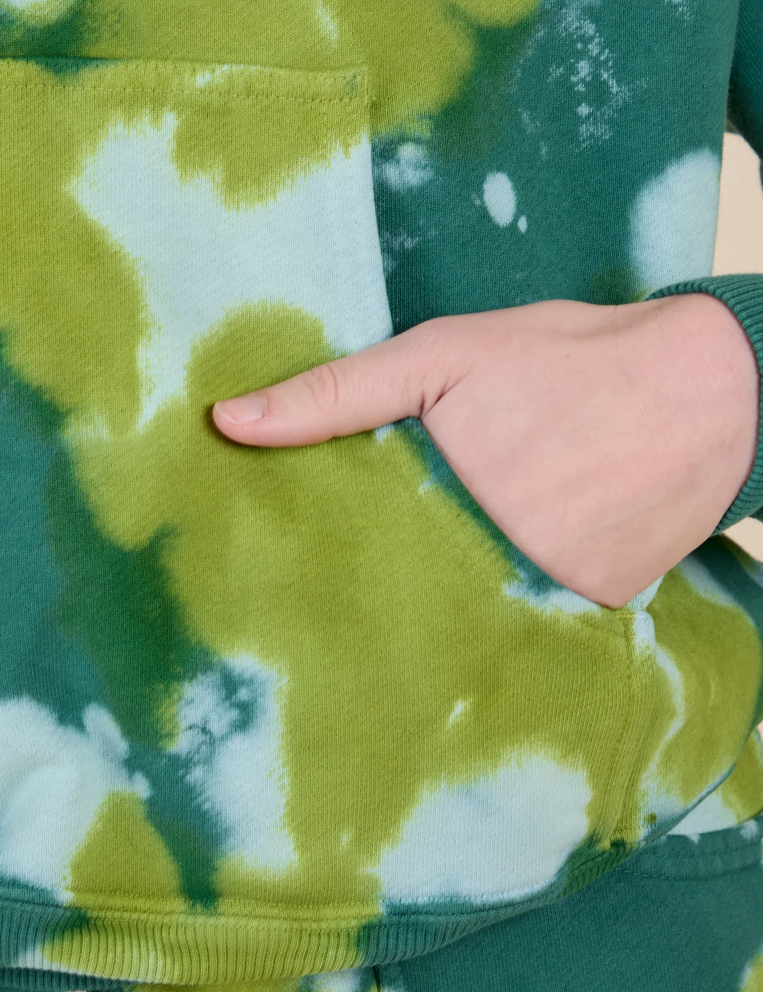 Heavyweight Oversized Hoodie - Green Magic Waters - Image 13