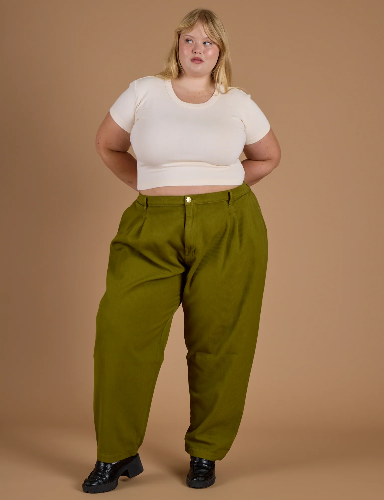 Heritage Trousers - Olive Green - Image 10