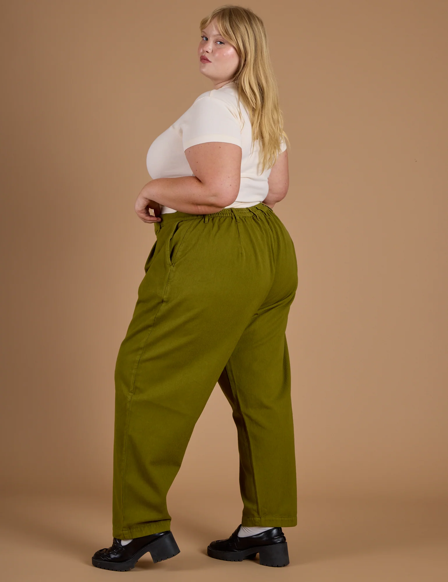 Heritage Trousers - Olive Green - Image 14