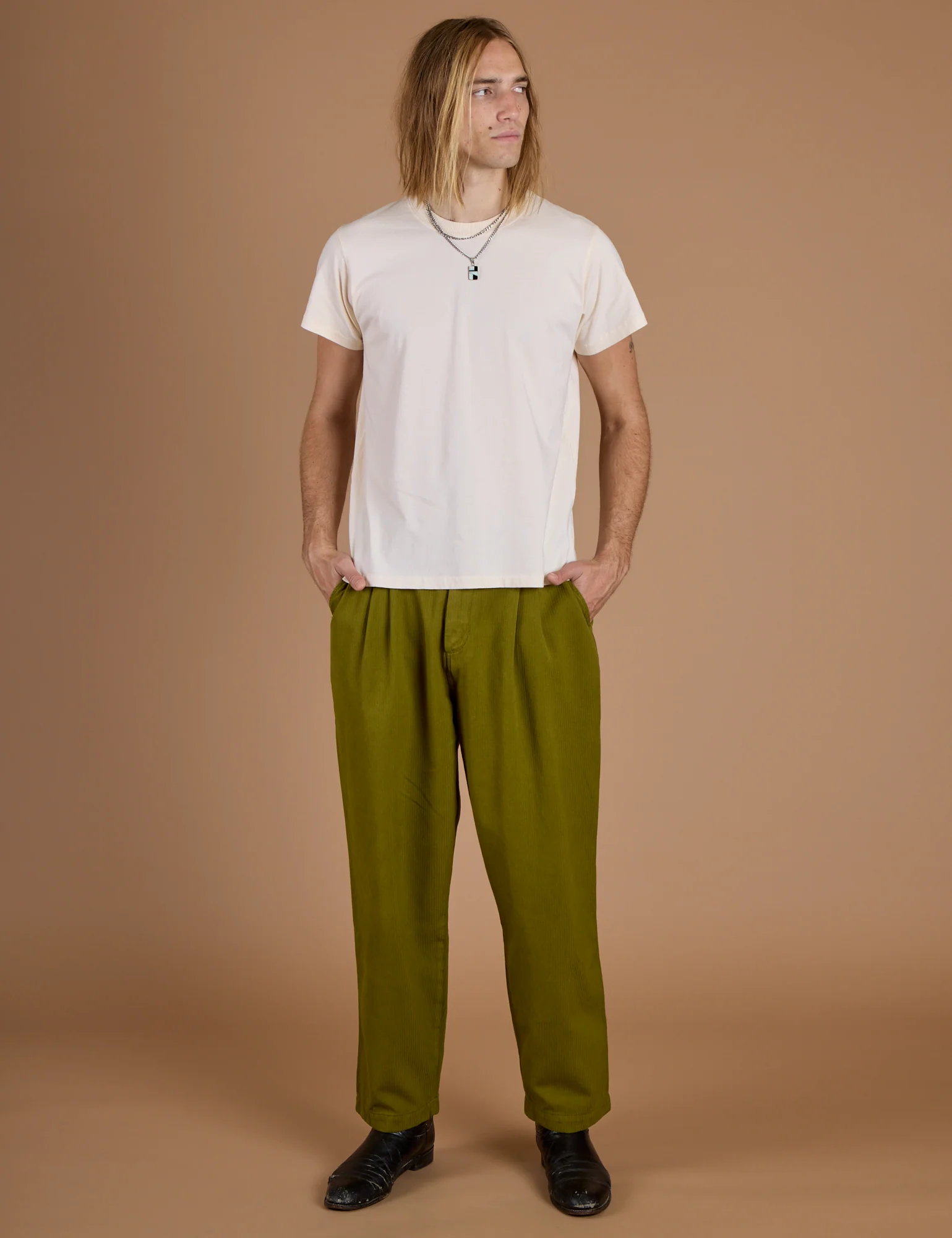 Heritage Trousers - Olive Green - Image 17