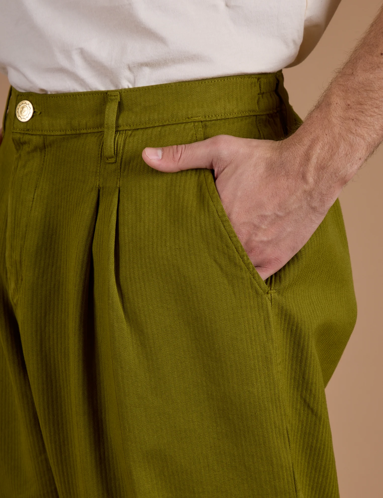 Heritage Trousers - Olive Green - Image 18