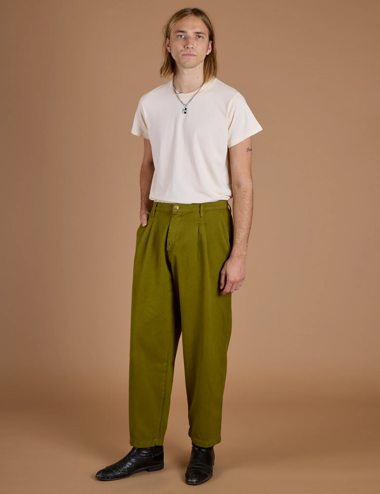 Heritage Trousers - Olive Green - Image 19