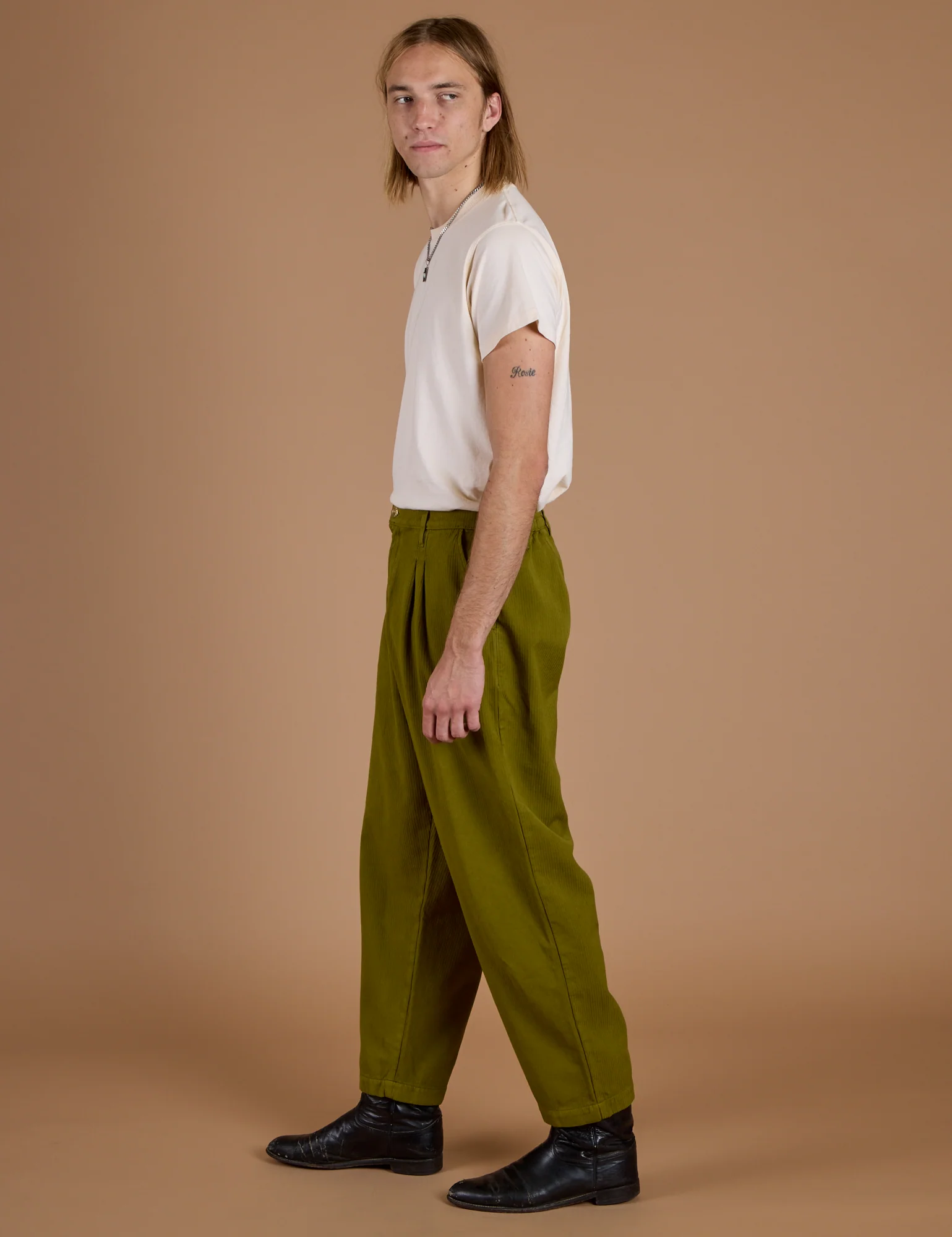 Heritage Trousers - Olive Green - Image 20