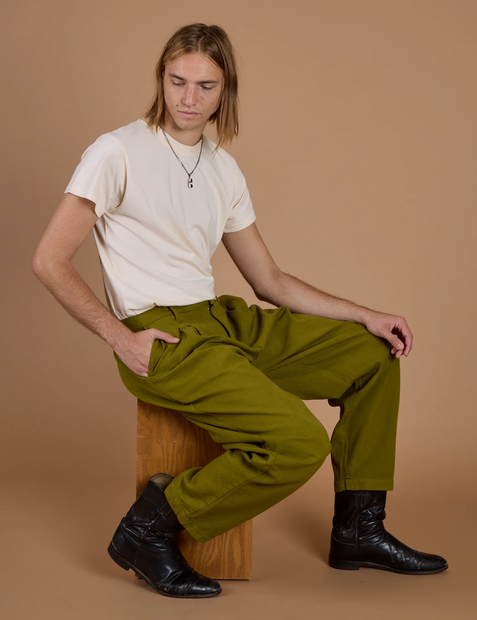 Heritage Trousers - Olive Green - Image 23