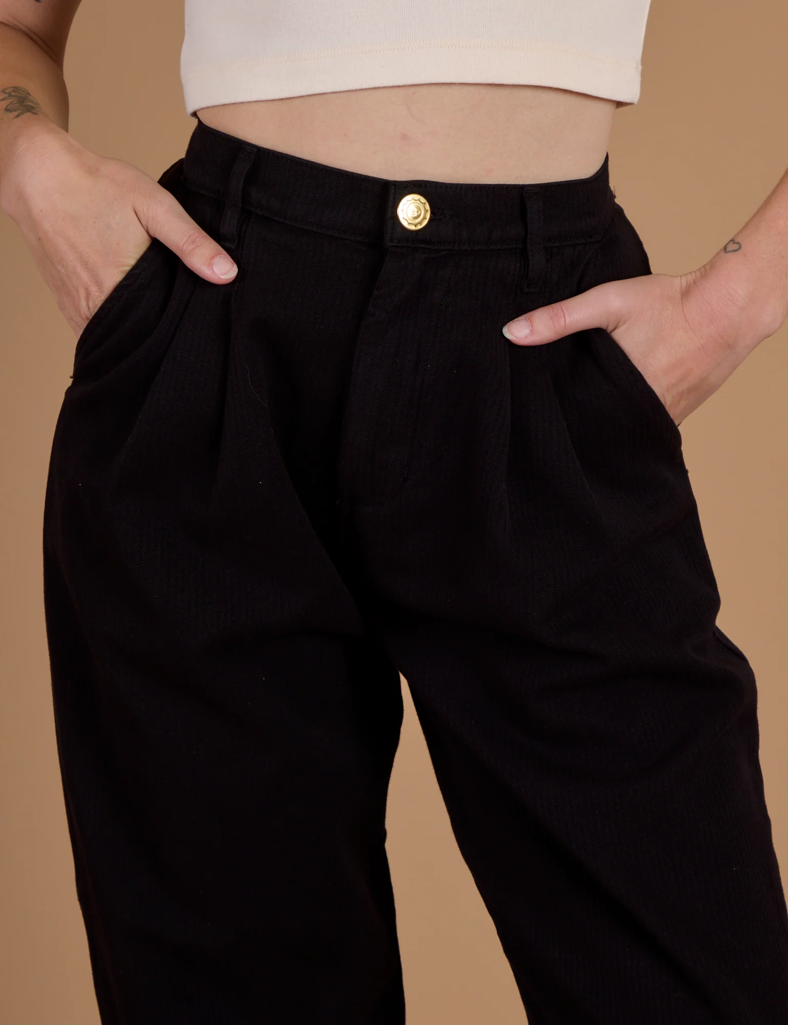 Heritage Trousers - Basic Black - Image 6