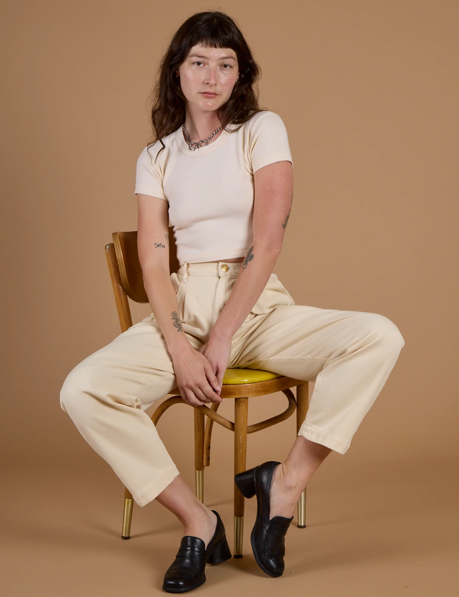 Heritage Trousers - Vintage Off-White - Image 10