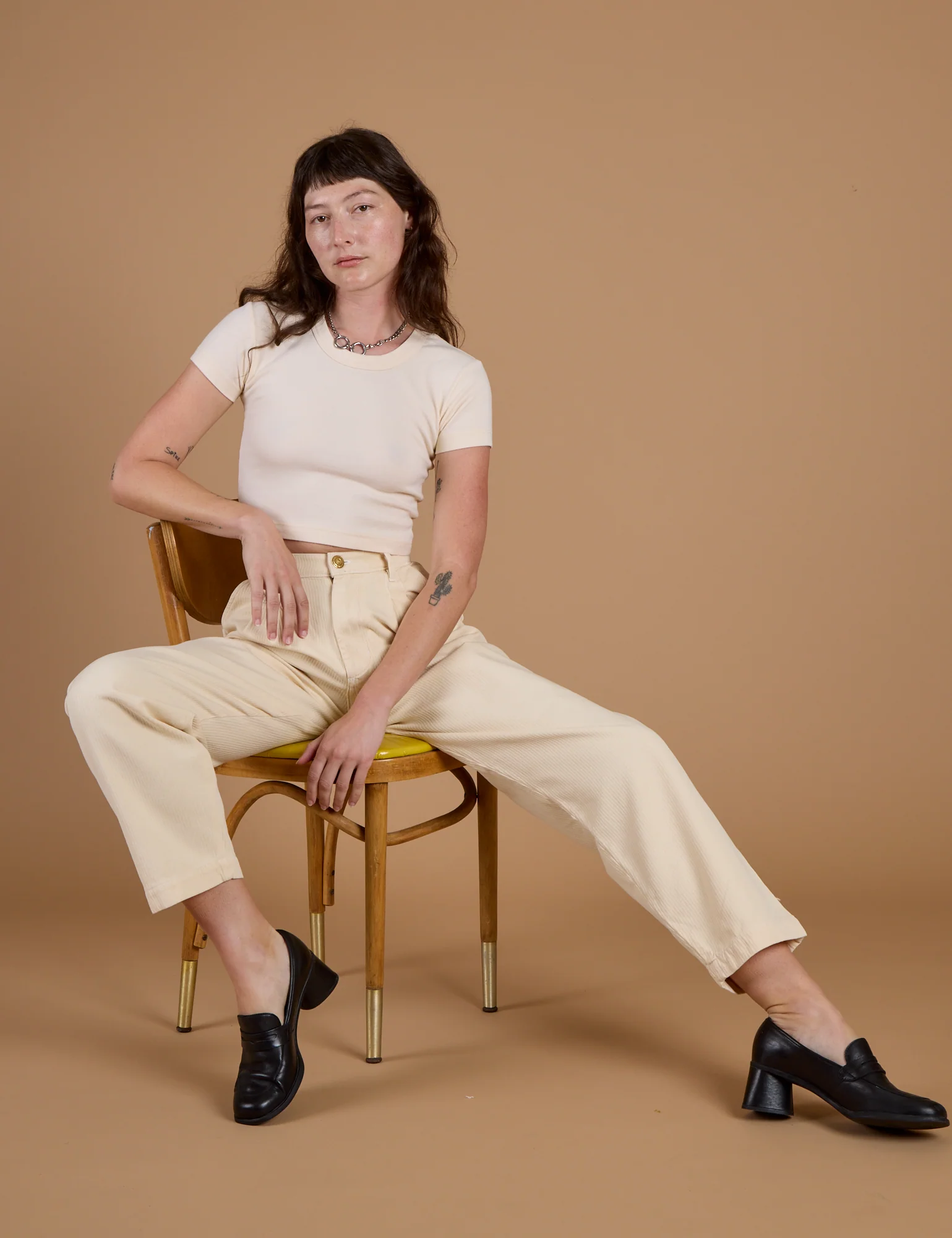 Heritage Trousers - Vintage Off-White - Image 11
