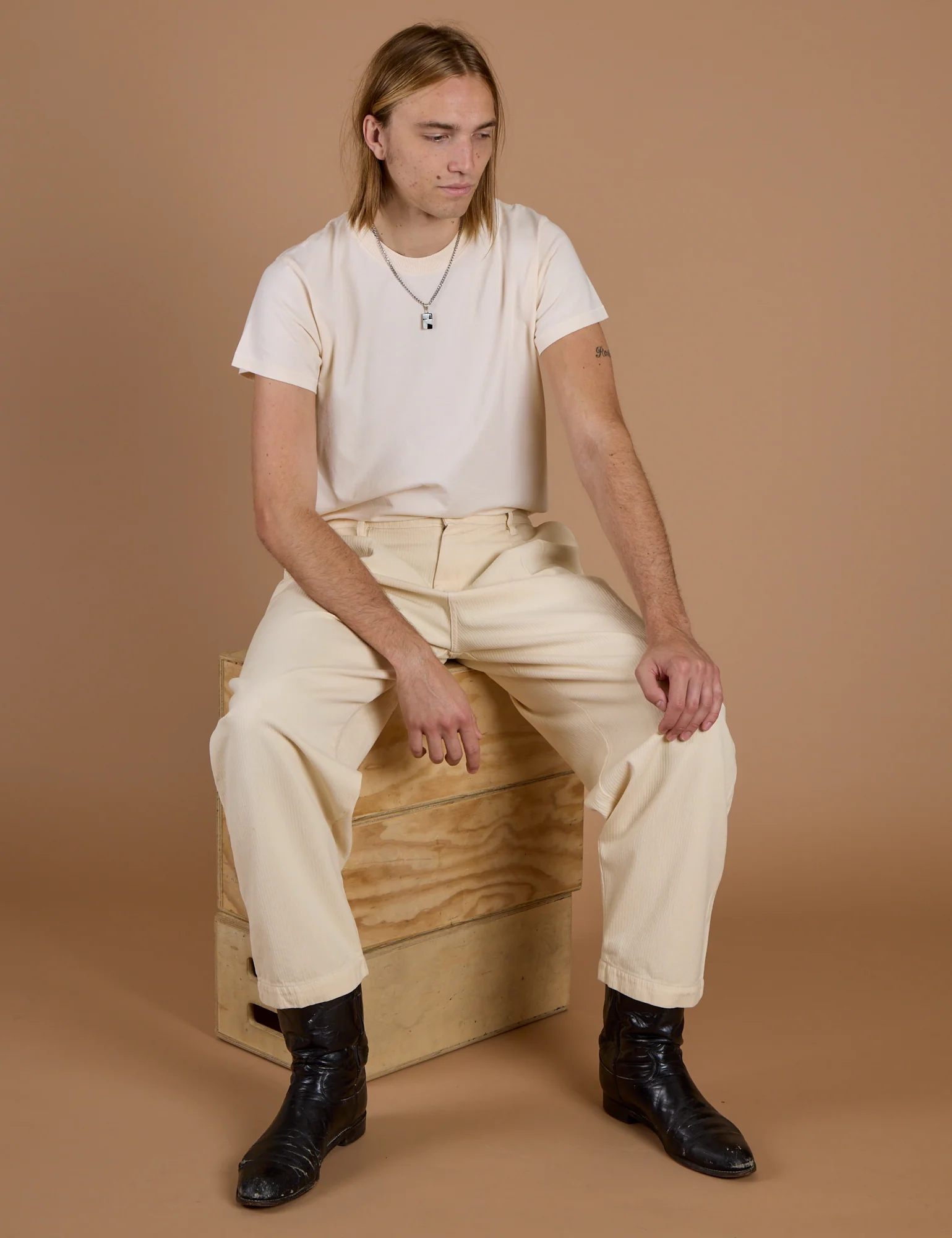 Heritage Trousers - Vintage Off-White - Image 24