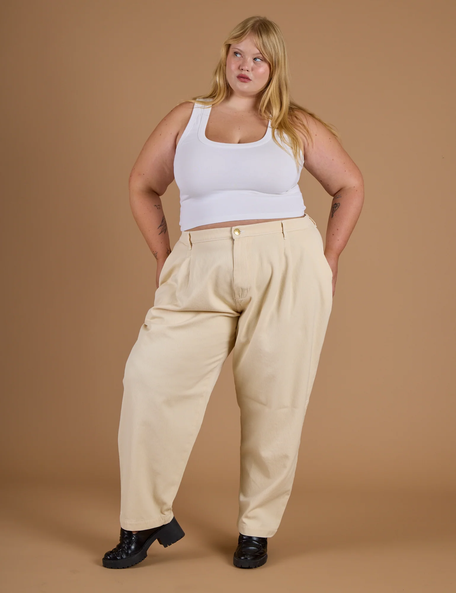 Heritage Trousers - Vintage Off-White - Image 25