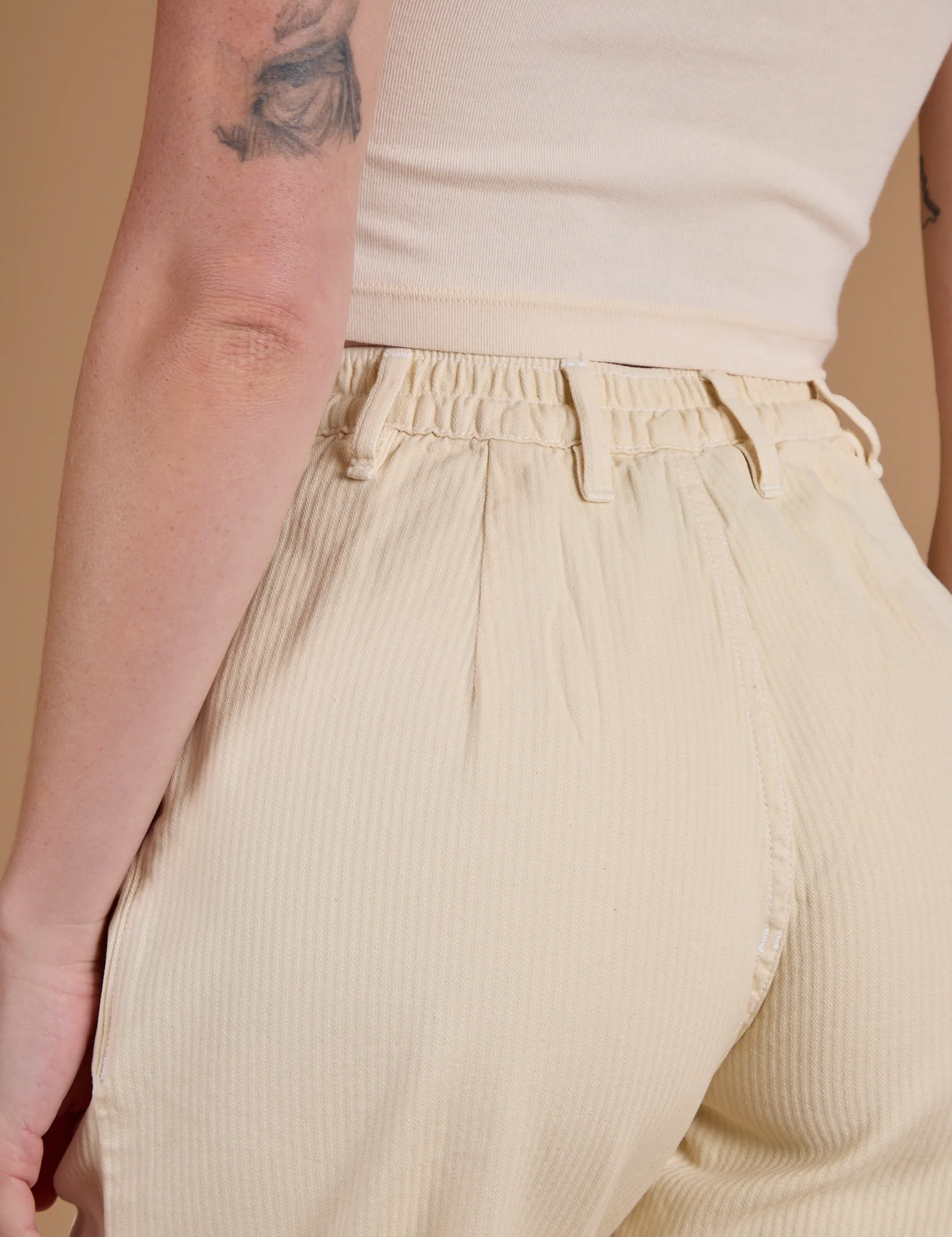 Heritage Trousers - Vintage Off-White - Image 8