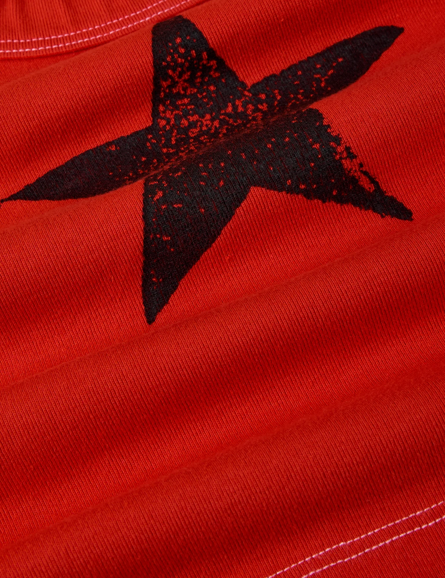 Icon Cropped Tank - Red Star - Image 2