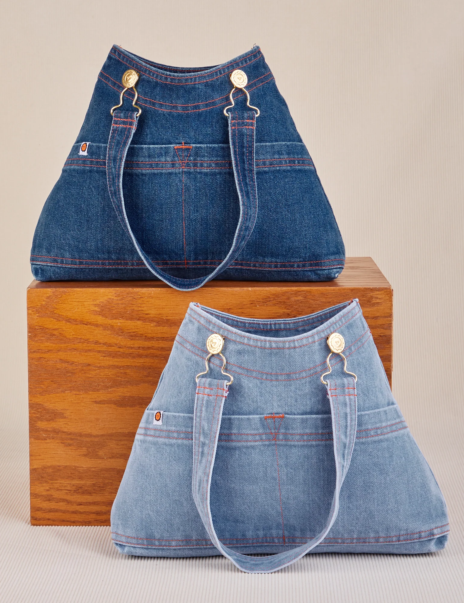 Indigo Overall Handbags *FINAL SALE*