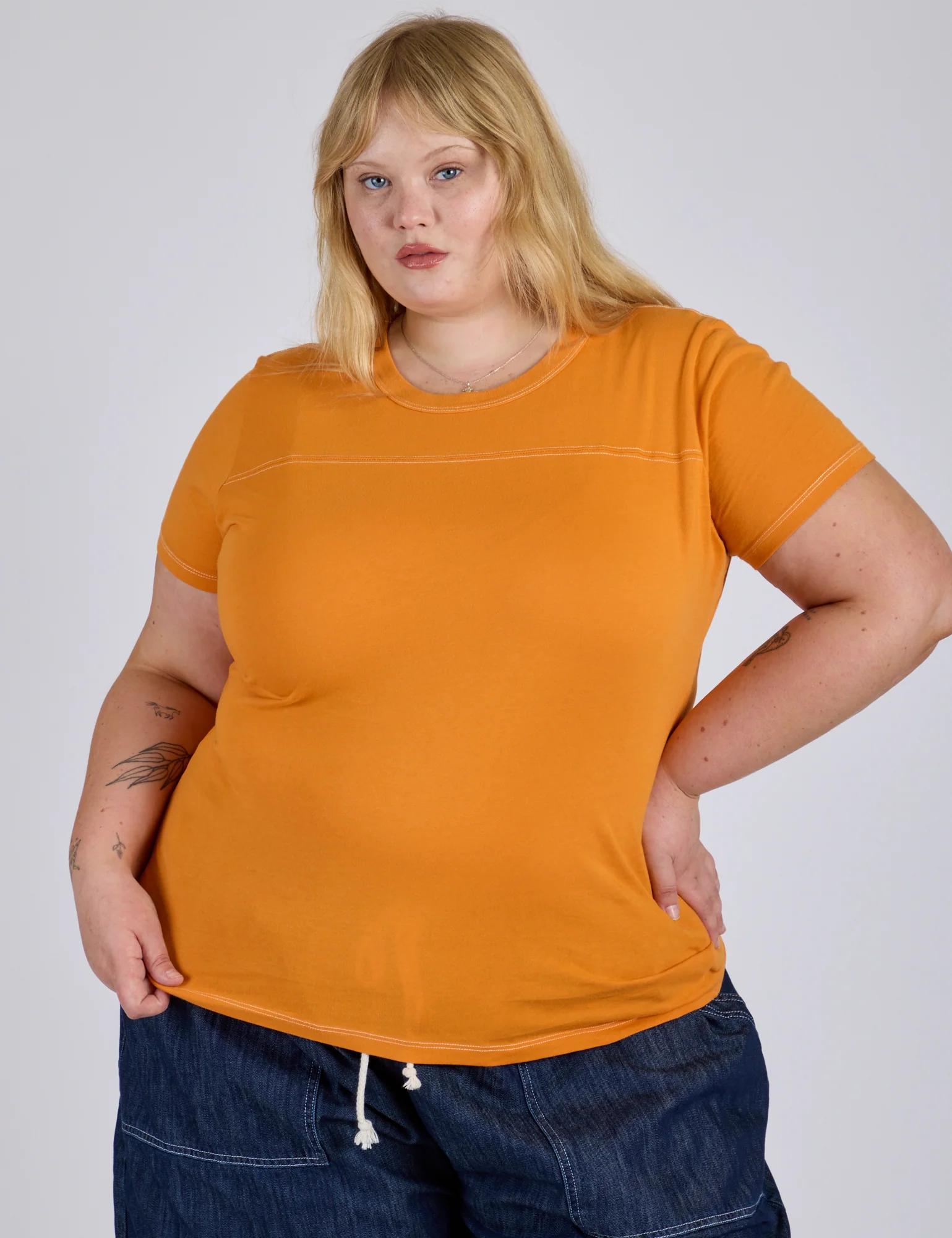 Jr. Varsity Tee - Creamsicle Orange *FINAL SALE* - Image 11