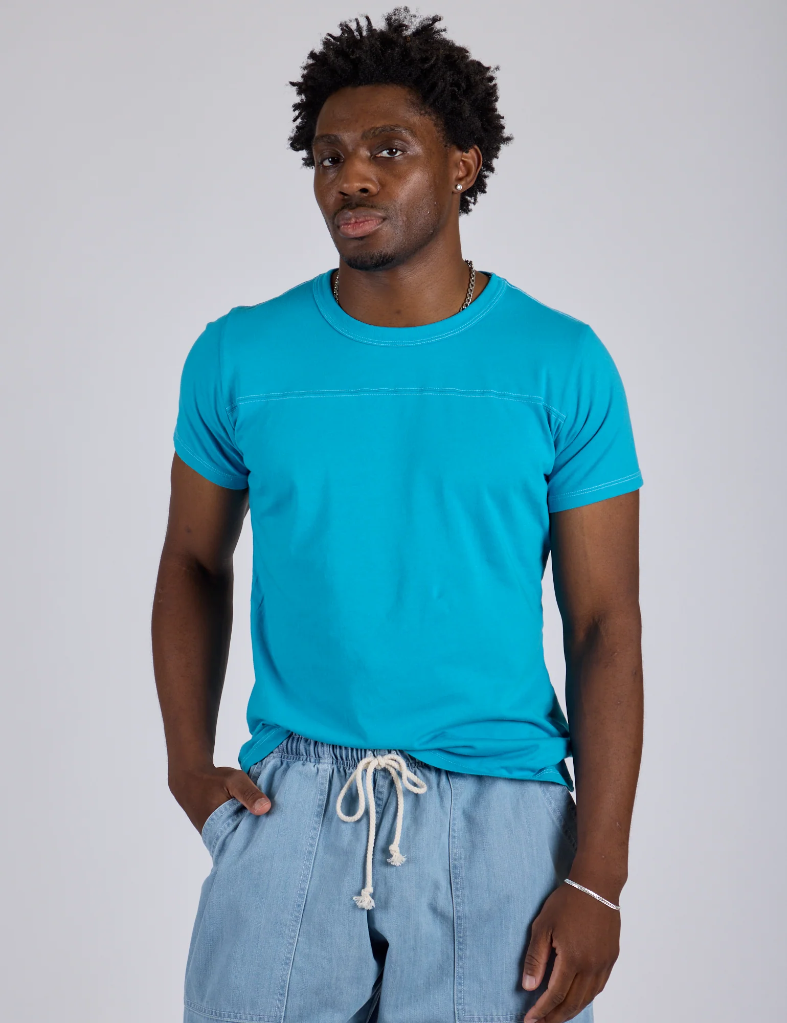 Jr. Varsity Tee - Hawaiian Blue *FINAL SALE* - Image 19