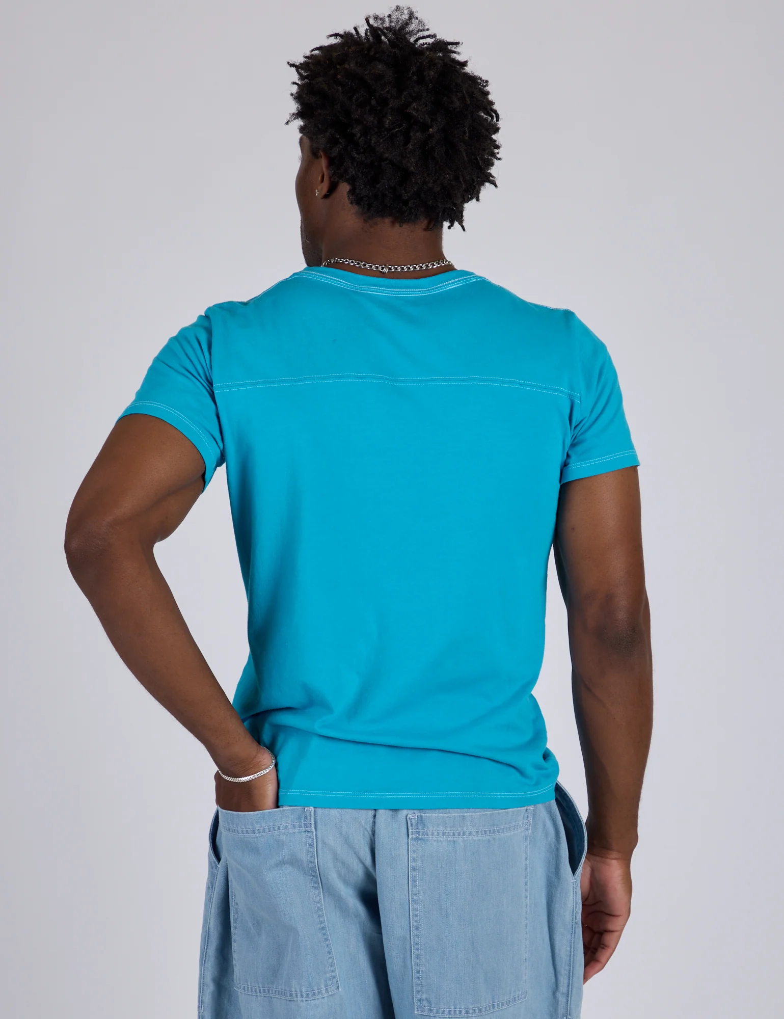 Jr. Varsity Tee - Hawaiian Blue *FINAL SALE* - Image 21