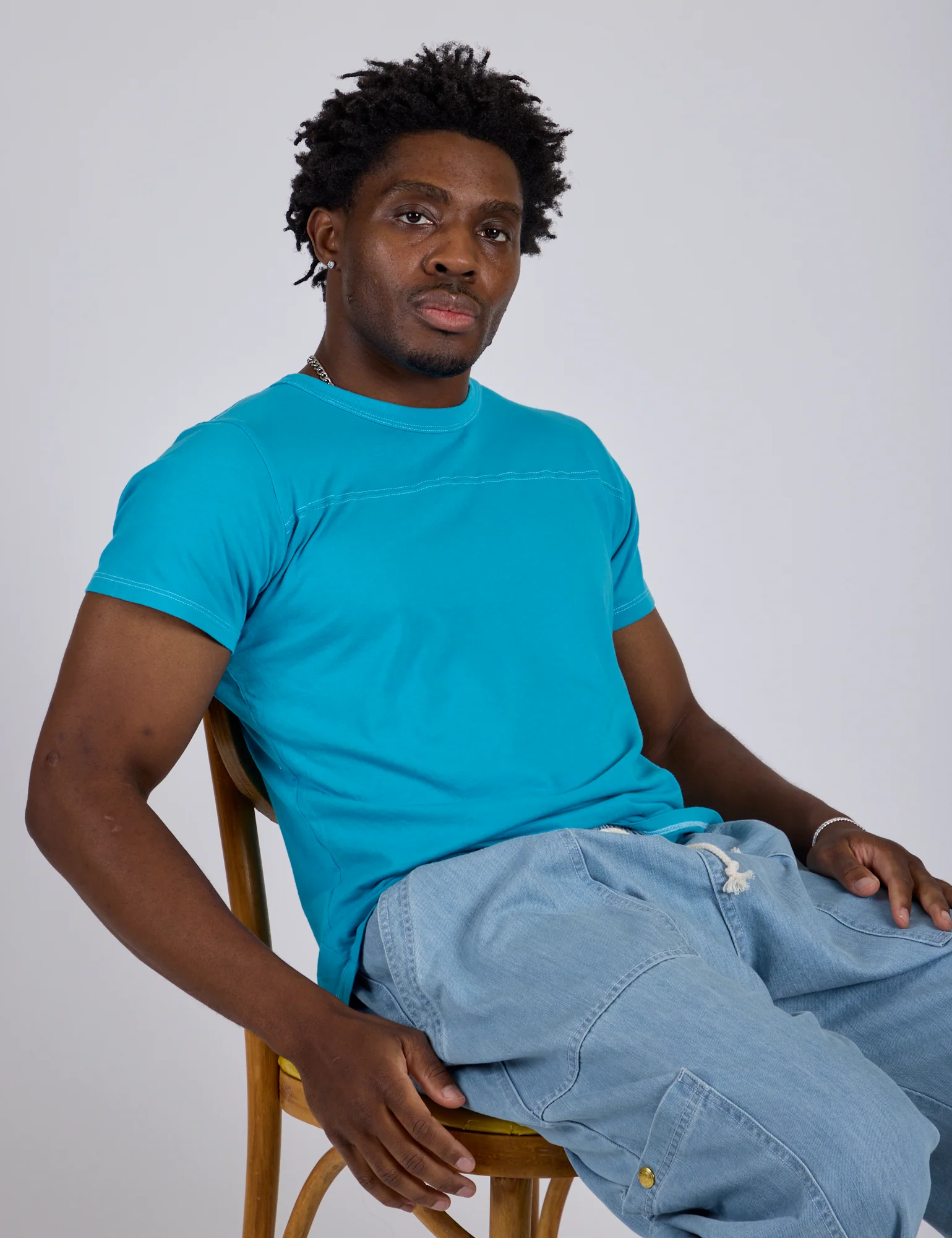 Jr. Varsity Tee - Hawaiian Blue *FINAL SALE* - Image 22