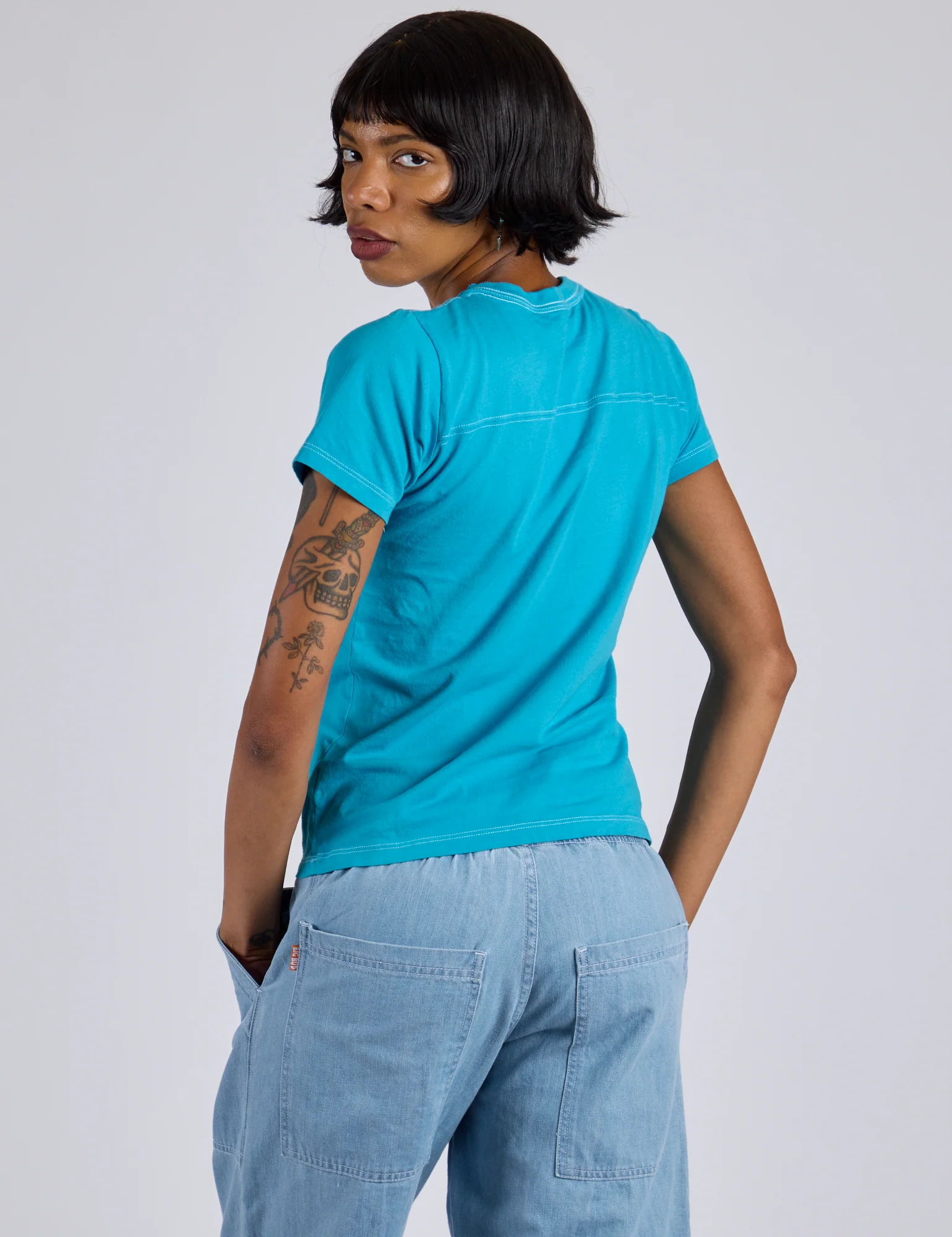 Jr. Varsity Tee - Hawaiian Blue *FINAL SALE* - Image 8