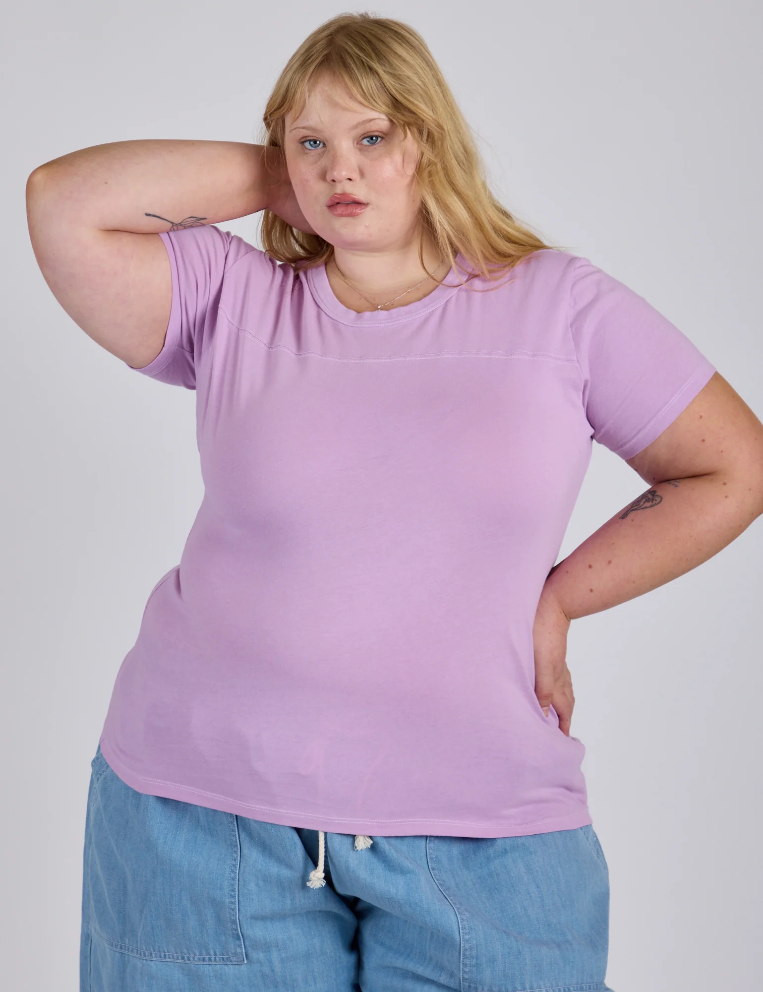 Jr. Varsity Tee - Lilac Purple *FINAL SALE* - Image 11