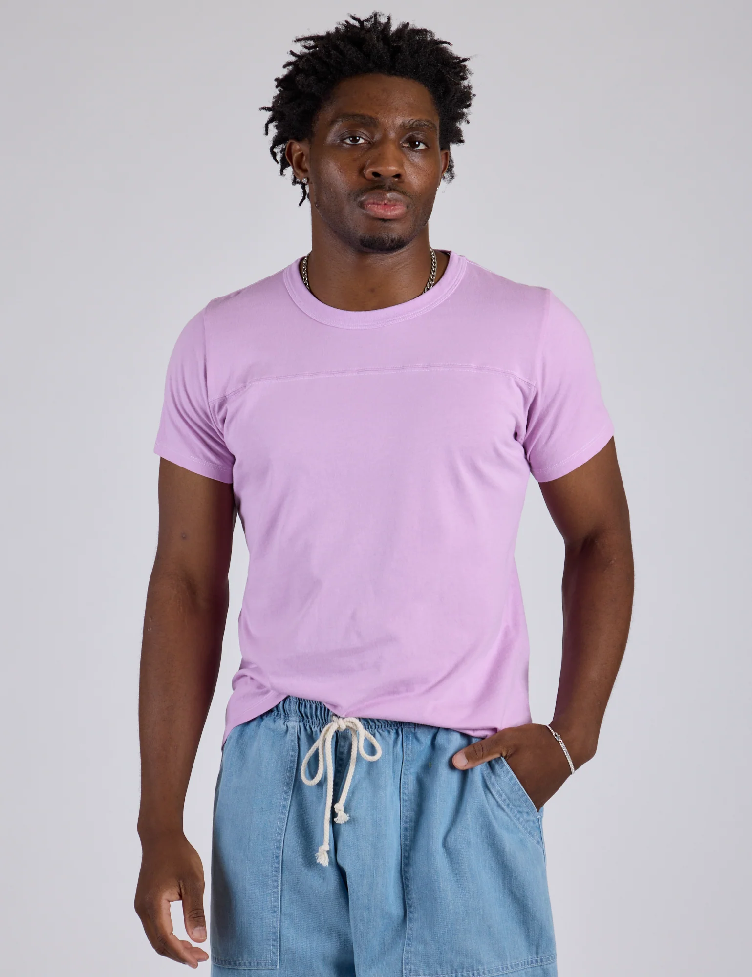 Jr. Varsity Tee - Lilac Purple *FINAL SALE* - Image 5
