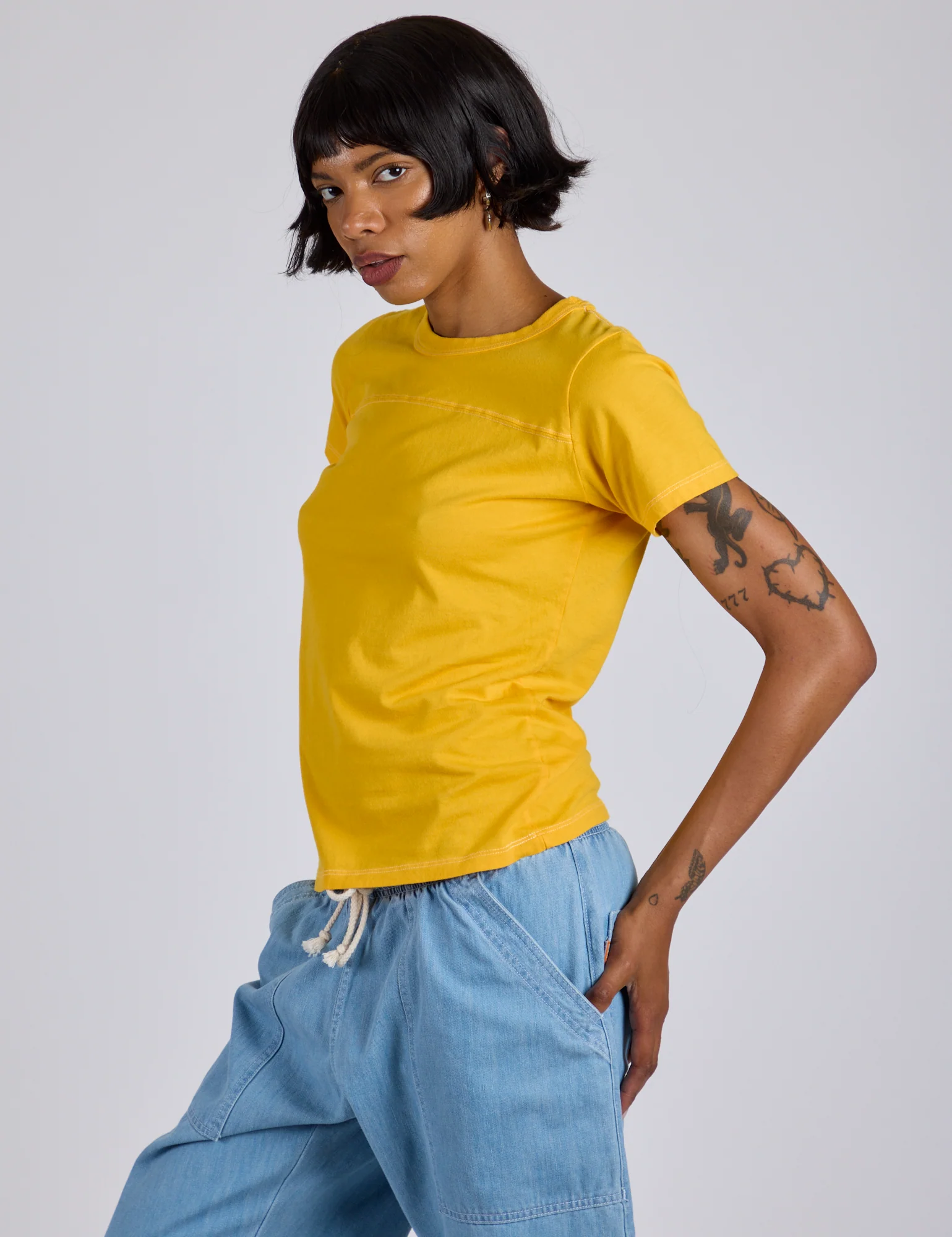 Jr. Varsity Tee - Sunshine Yellow *FINAL SALE* - Image 20