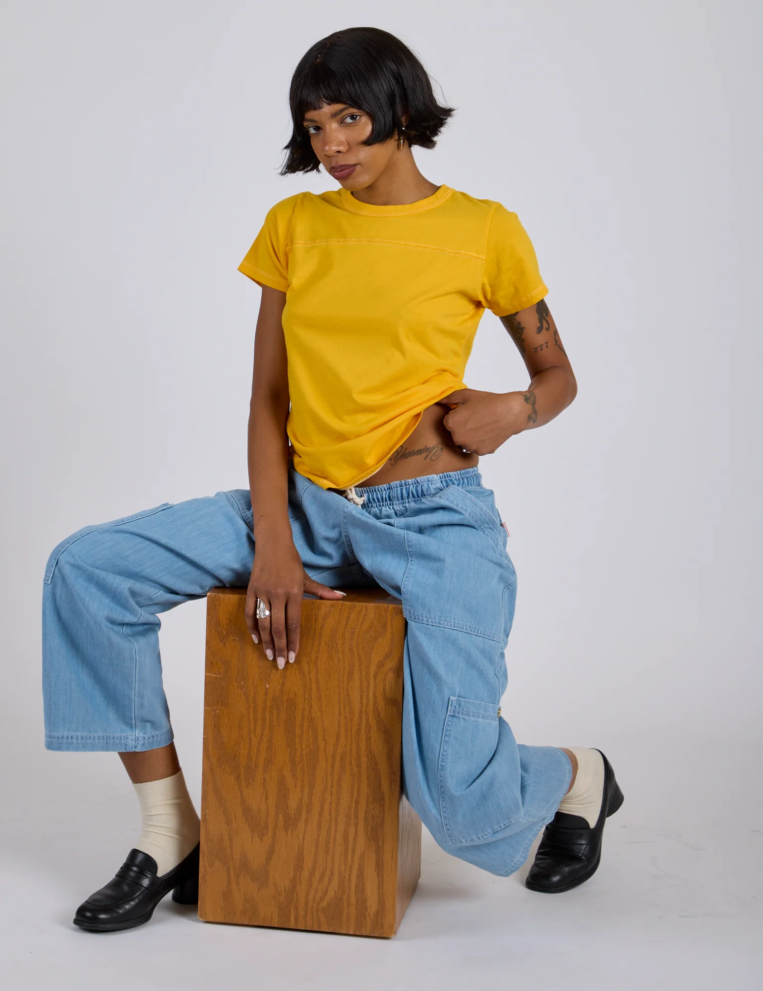 Jr. Varsity Tee - Sunshine Yellow *FINAL SALE* - Image 22