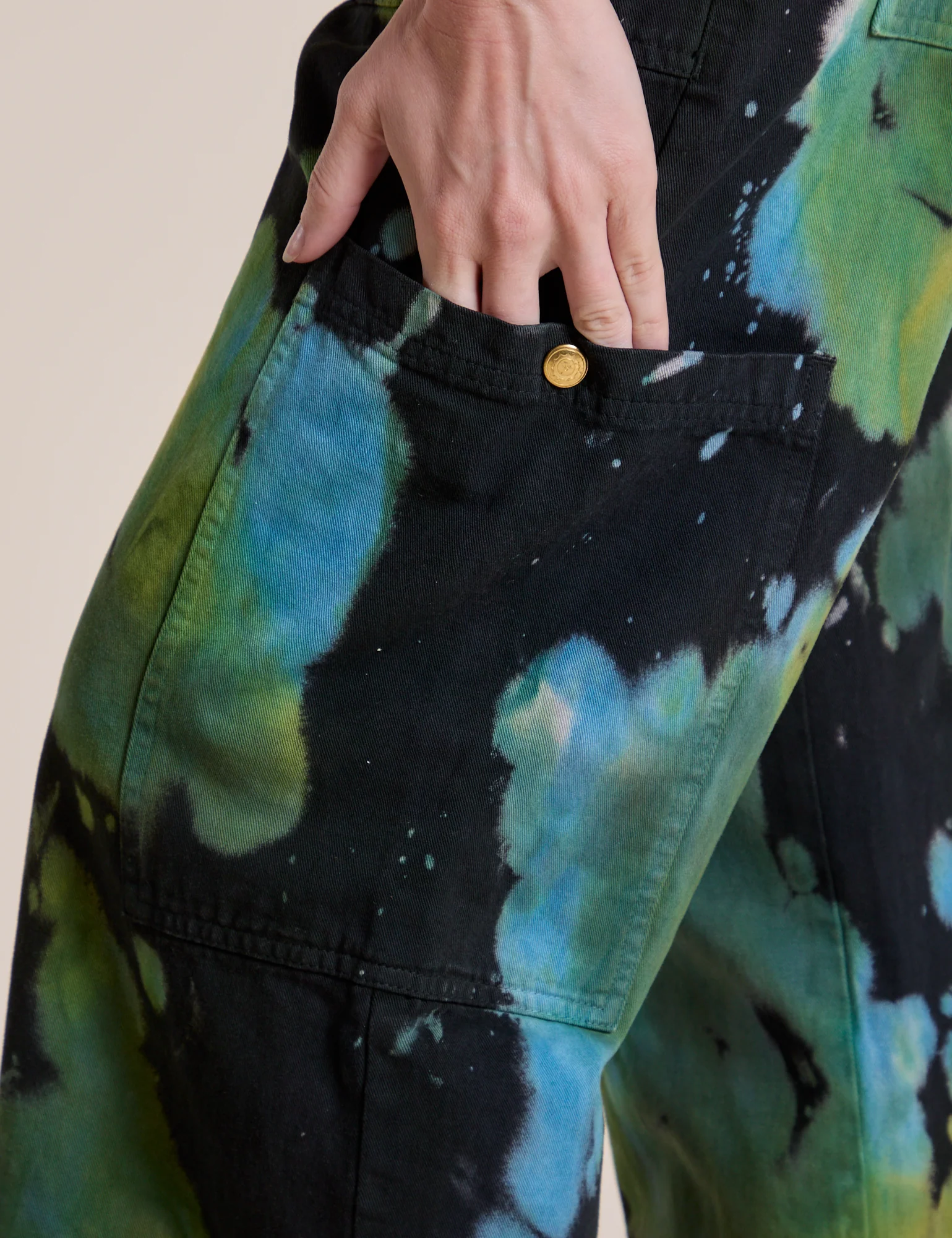 Magic Waters Drop Pocket Pants - Green Pool - Image 8