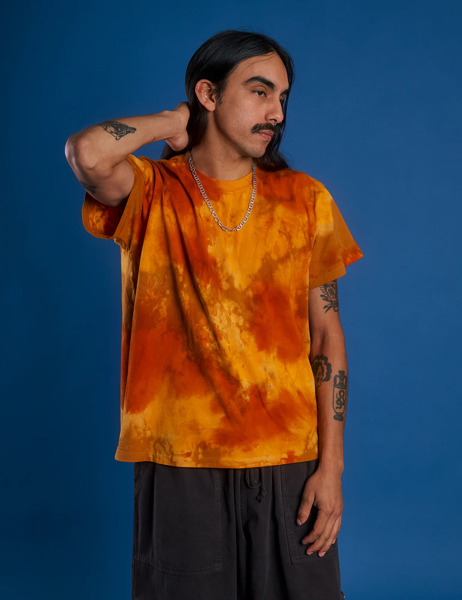 Magic Waters Vintage Tee - Orange - Image 4