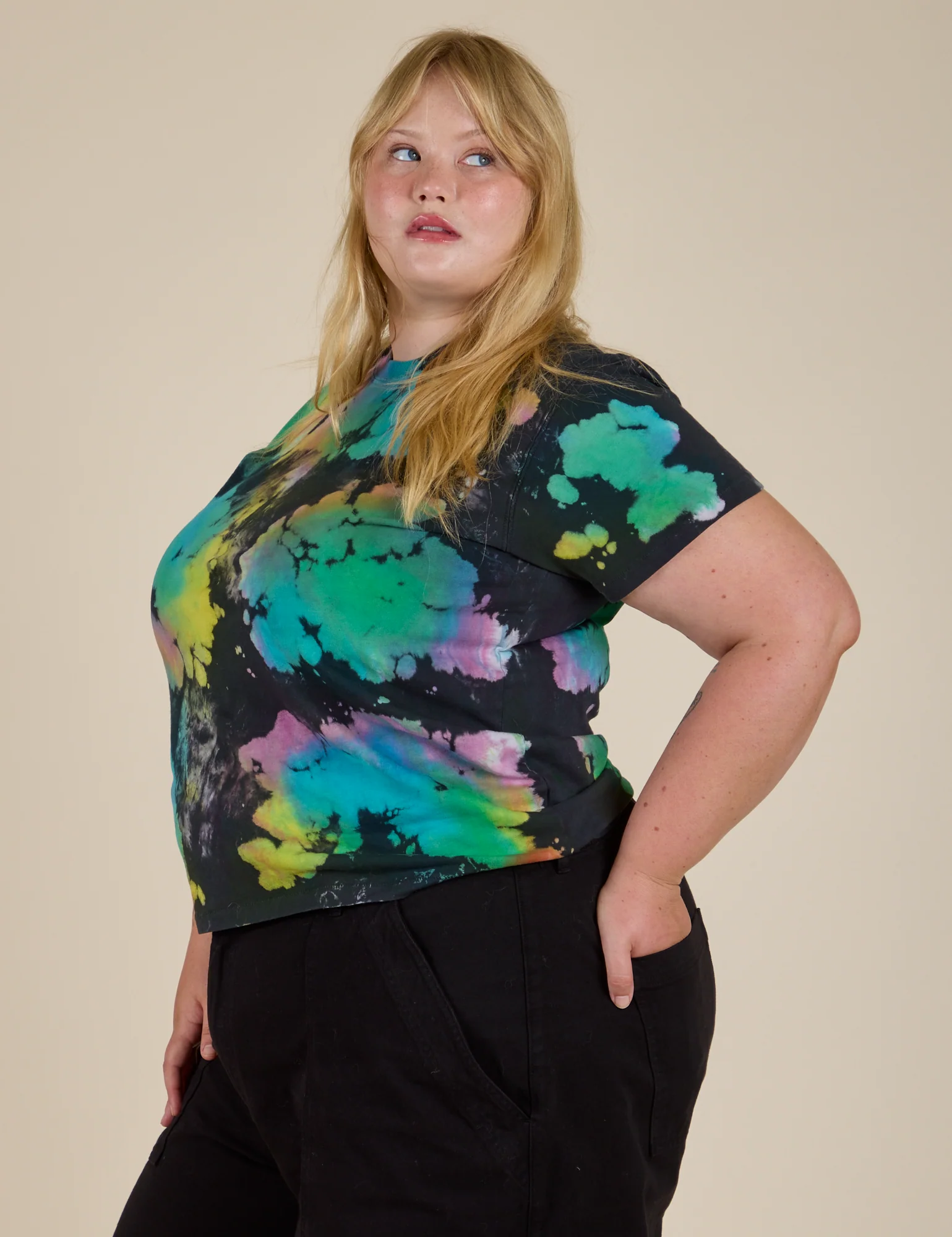 Magic Waters Vintage Tee - Rainbow - Image 9