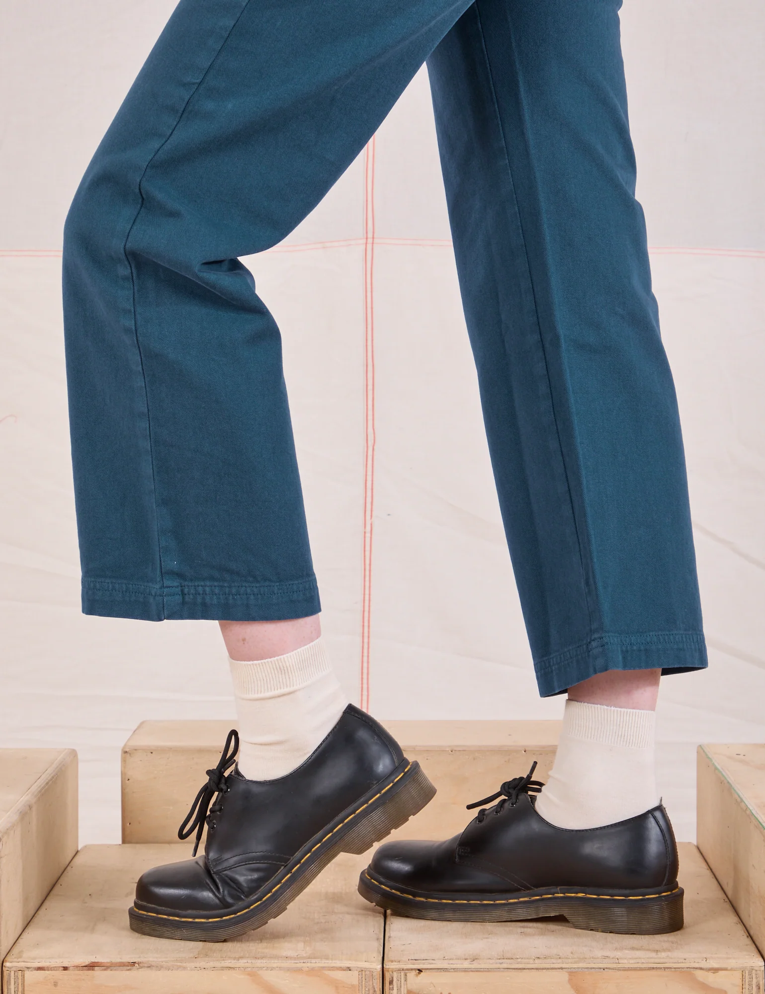 Mid-Rise Work Pants - Lagoon - Image 14