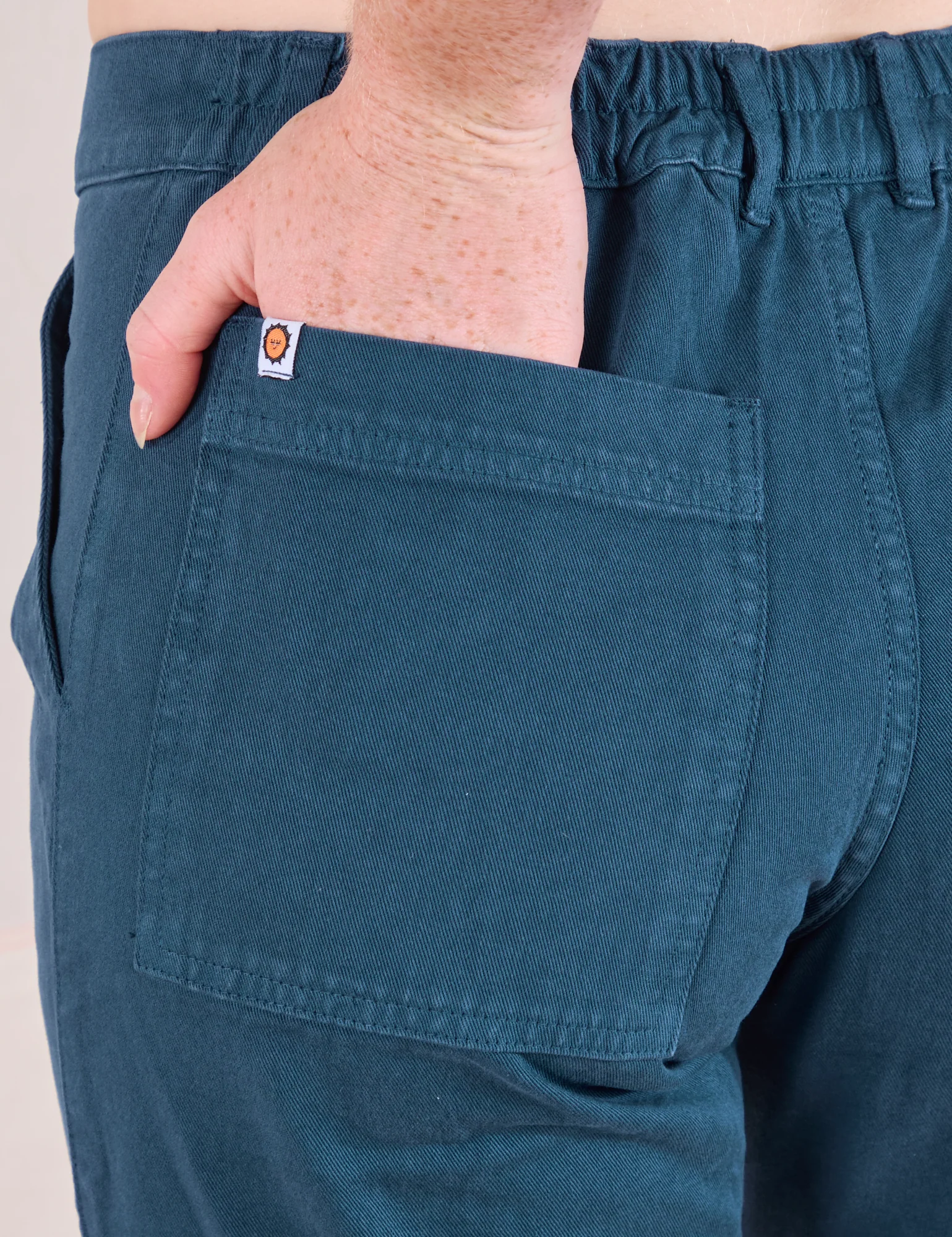 Mid-Rise Work Pants - Lagoon - Image 16