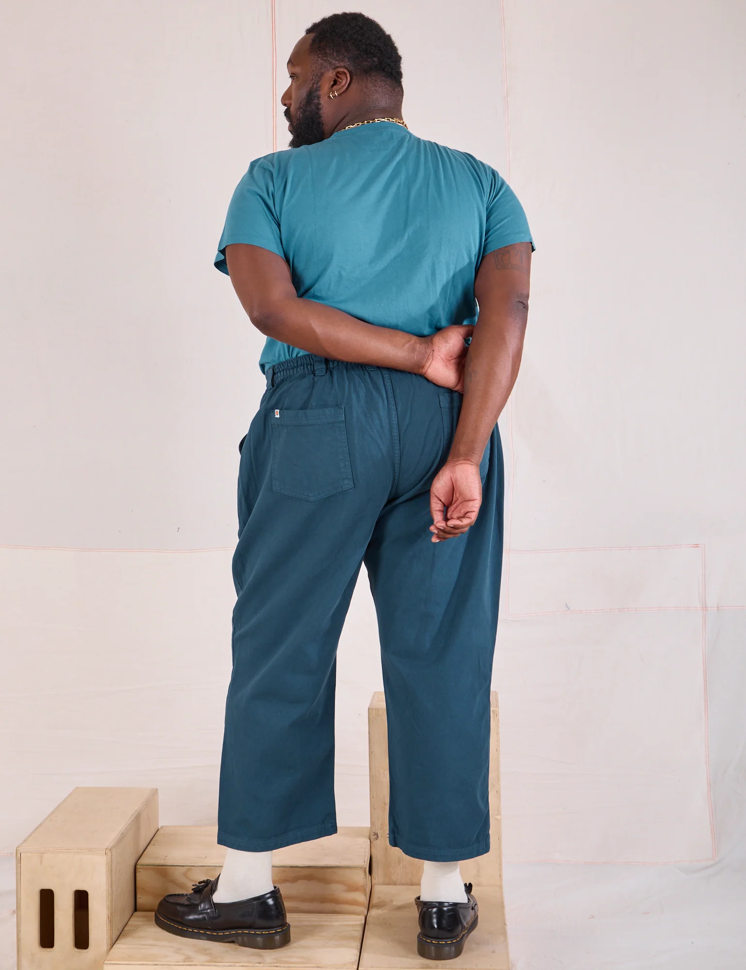 Mid-Rise Work Pants - Lagoon - Image 20