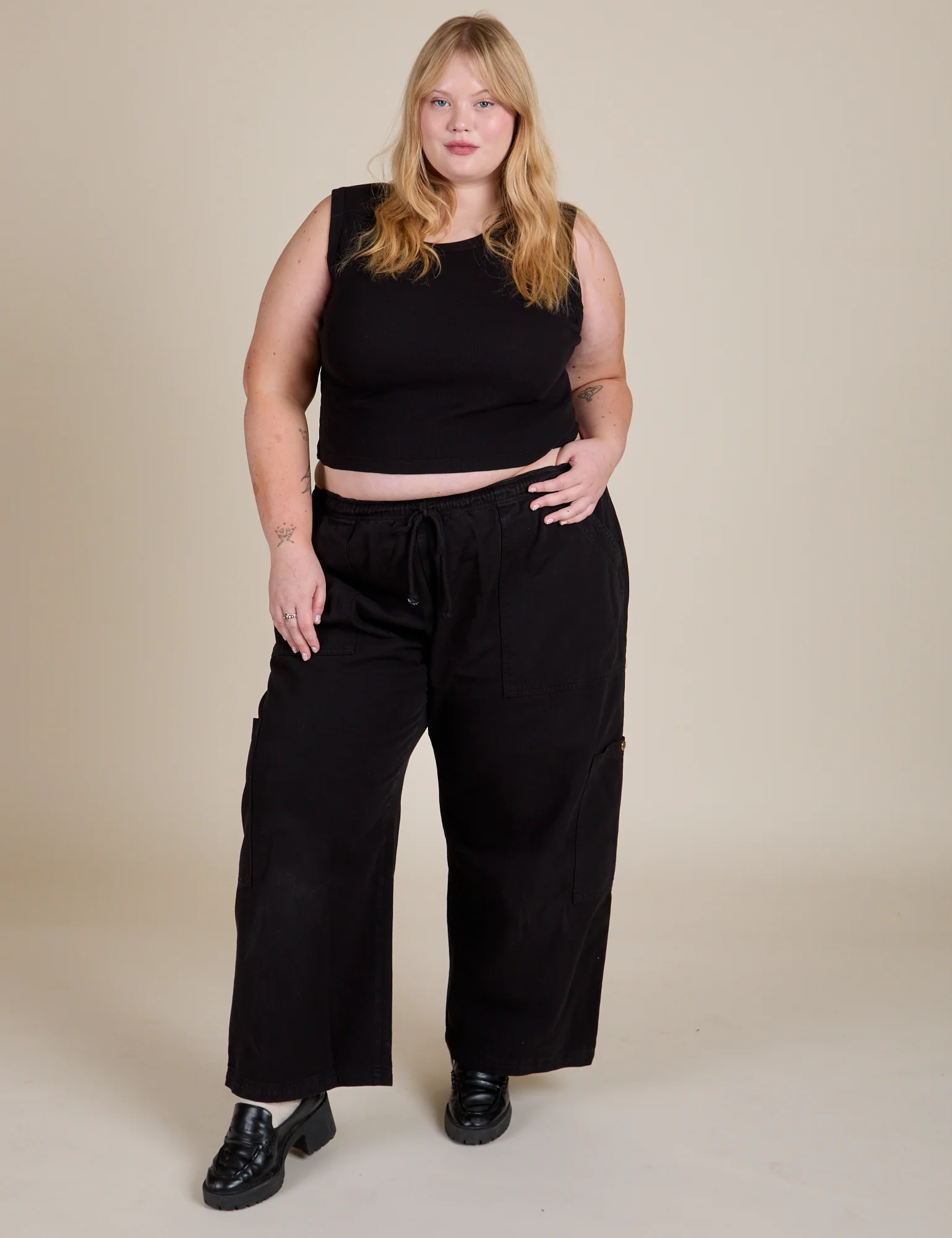 Muscle Tee - Basic Black