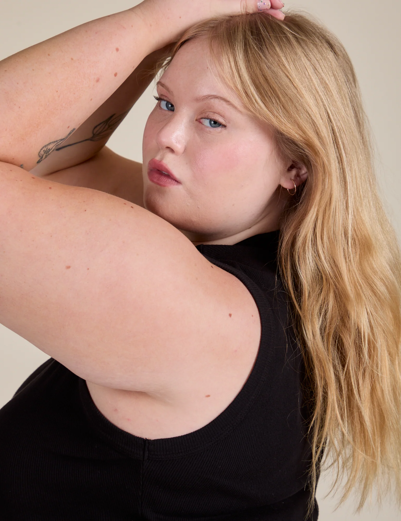 Muscle Tee - Basic Black - Image 7