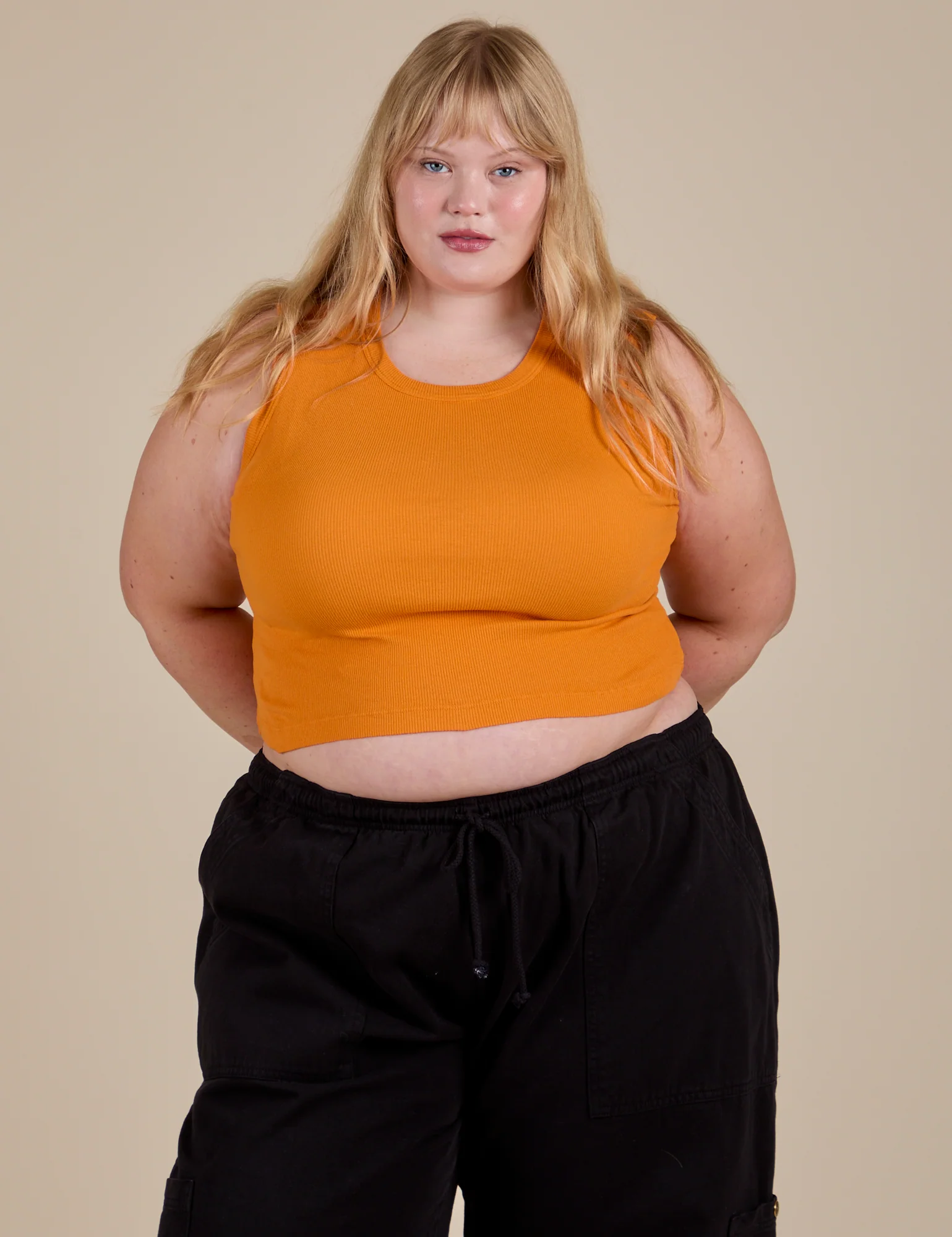 Muscle Tee - Creamsicle Orange - Image 17