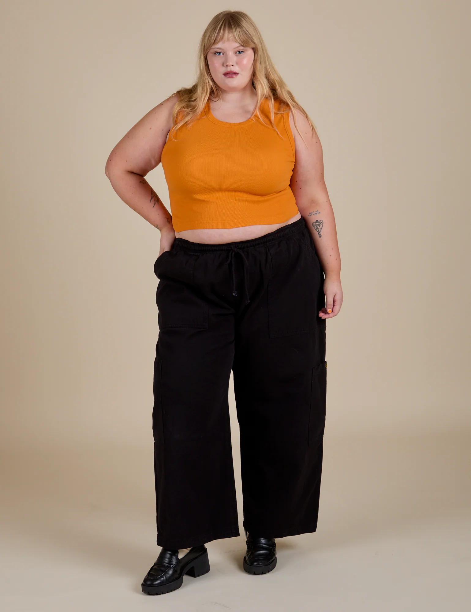Muscle Tee - Creamsicle Orange - Image 19