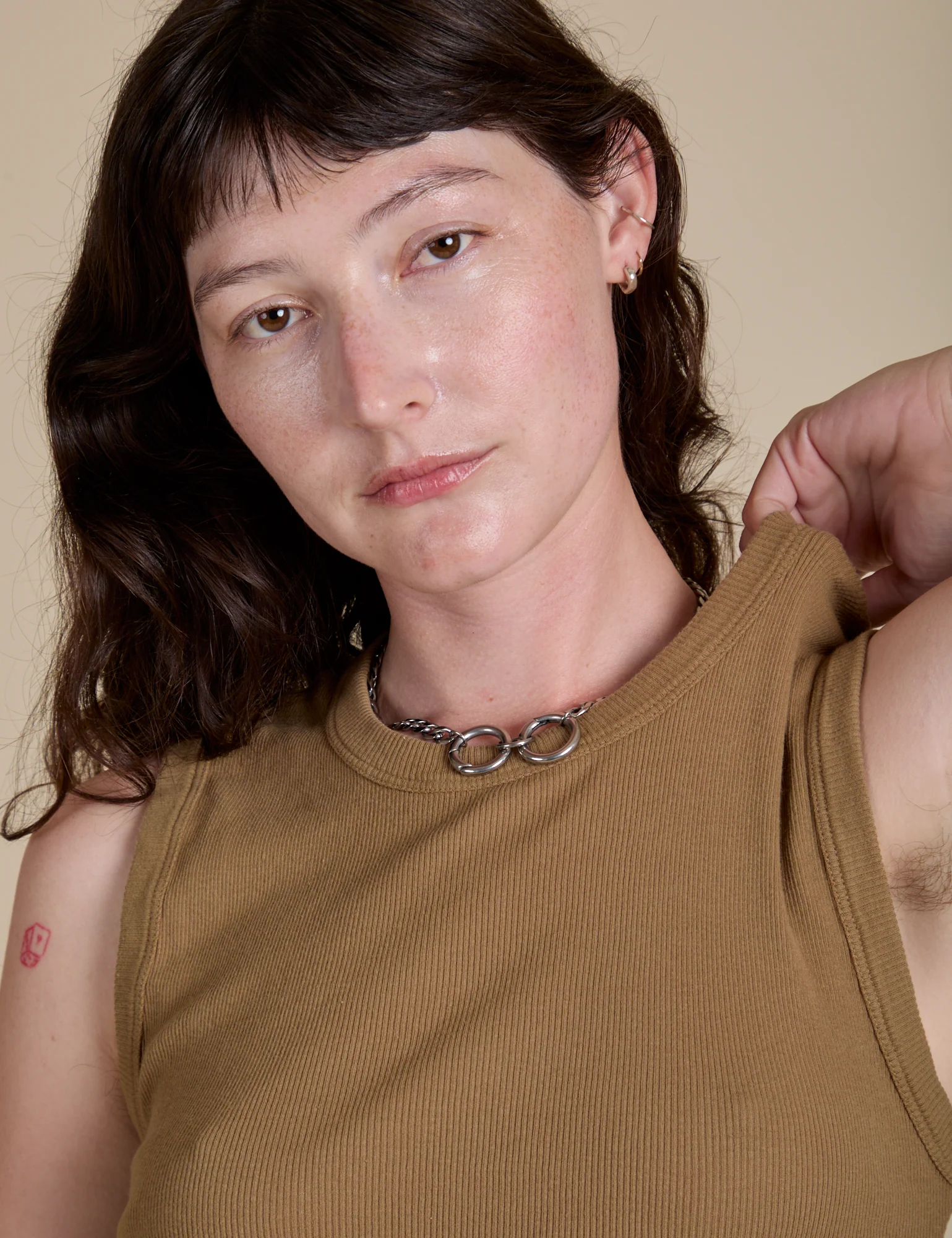 Muscle Tee - Desert Brown - Image 12