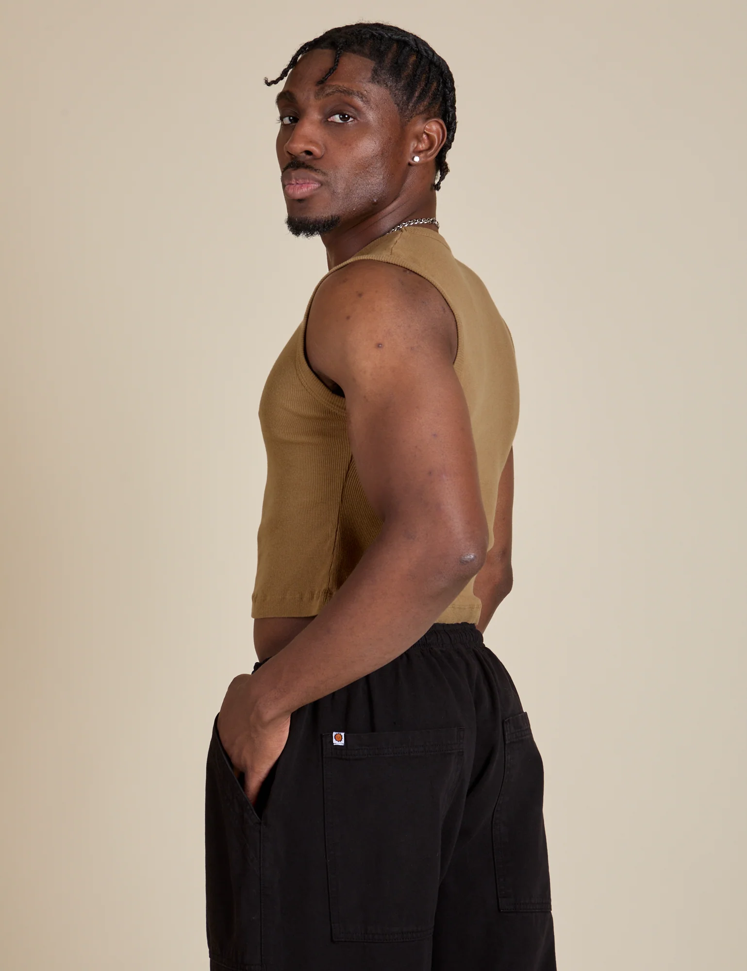 Muscle Tee - Desert Brown - Image 20