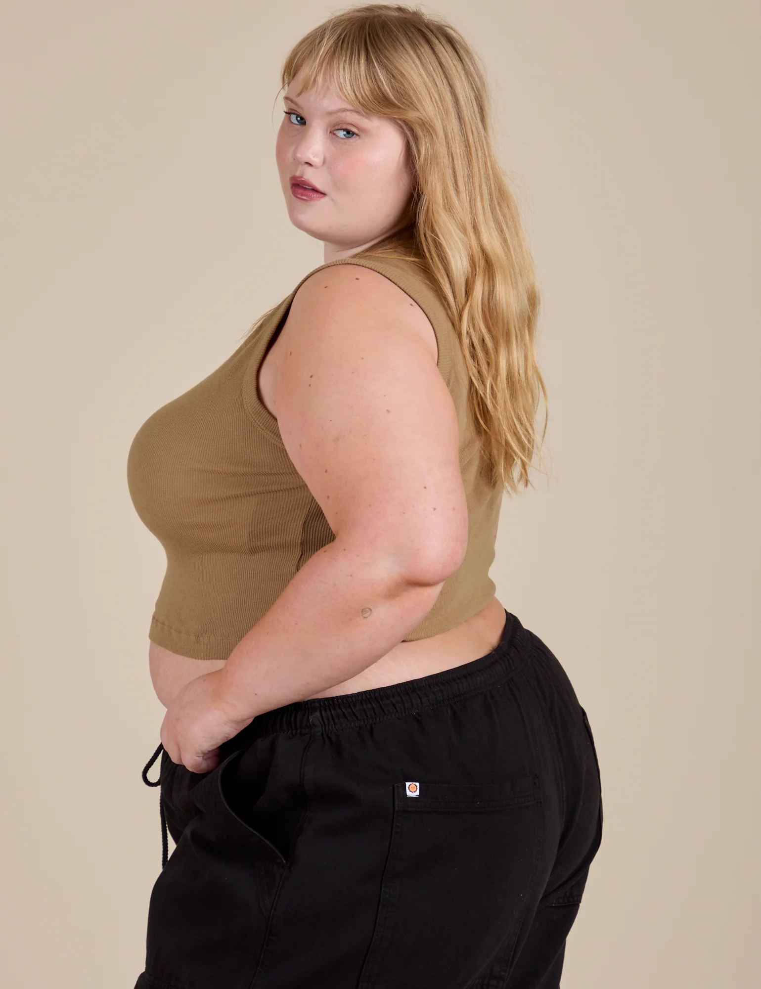 Muscle Tee - Desert Brown - Image 3