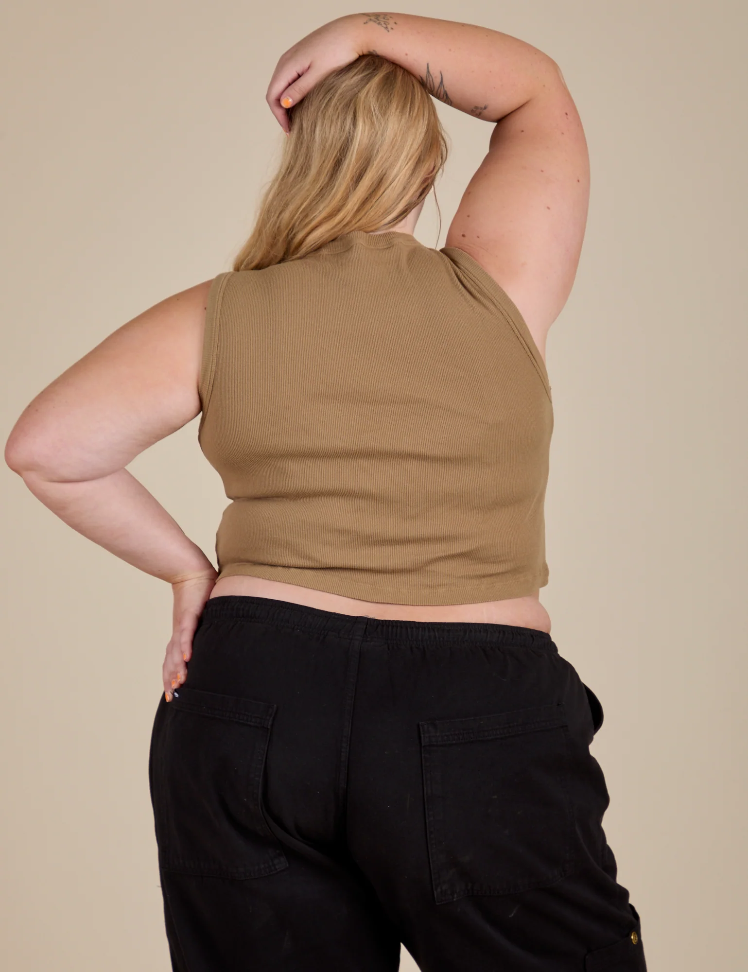 Muscle Tee - Desert Brown - Image 6