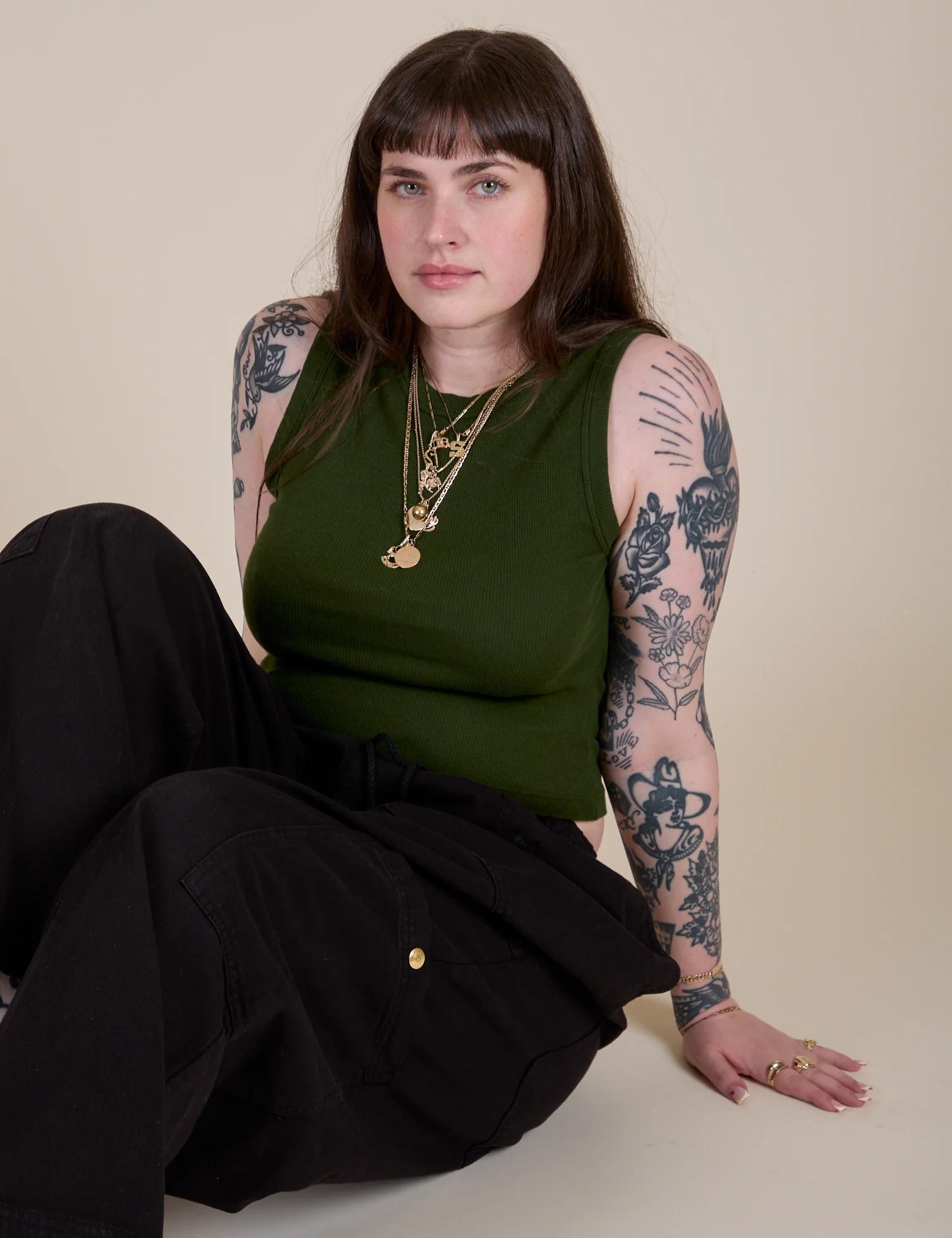 Muscle Tee - Evergreen - Image 10